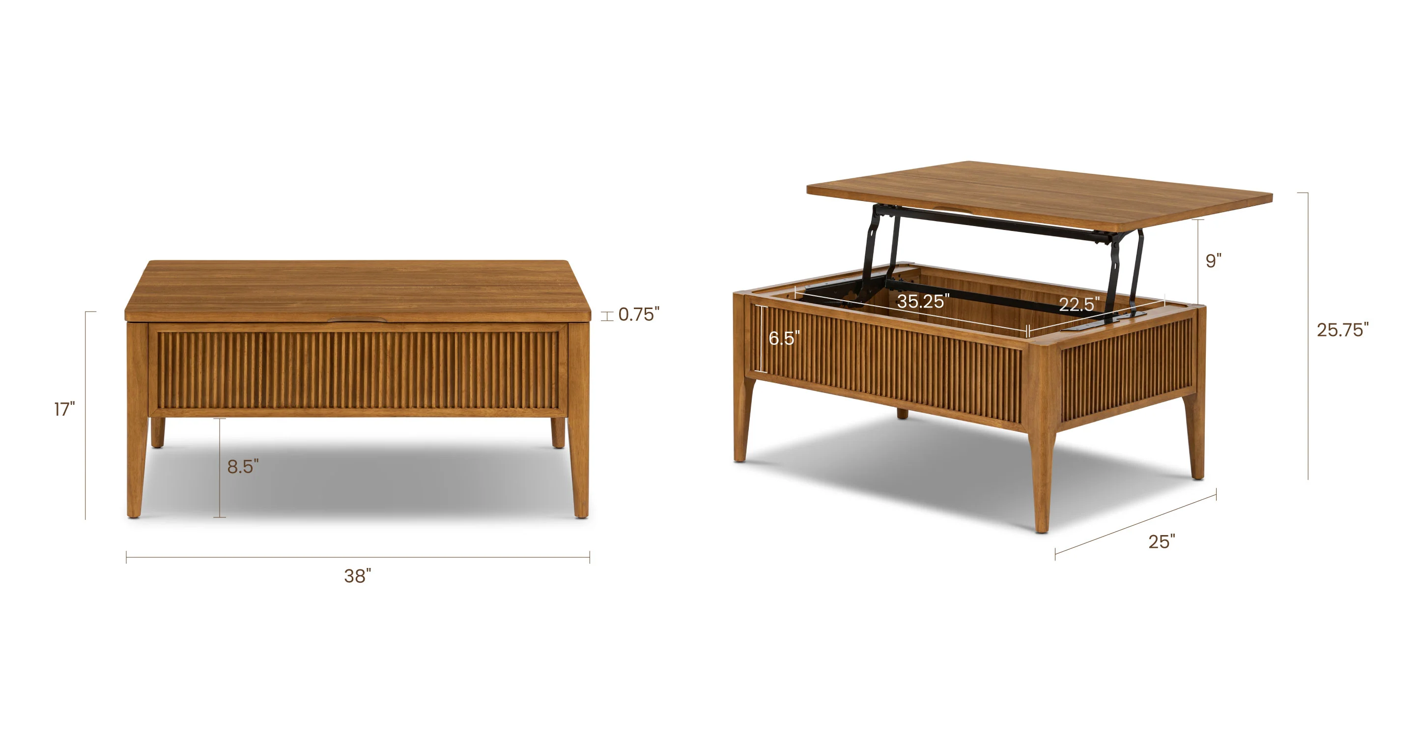 Altira Lift-Top Storage Coffee Table - Image 14