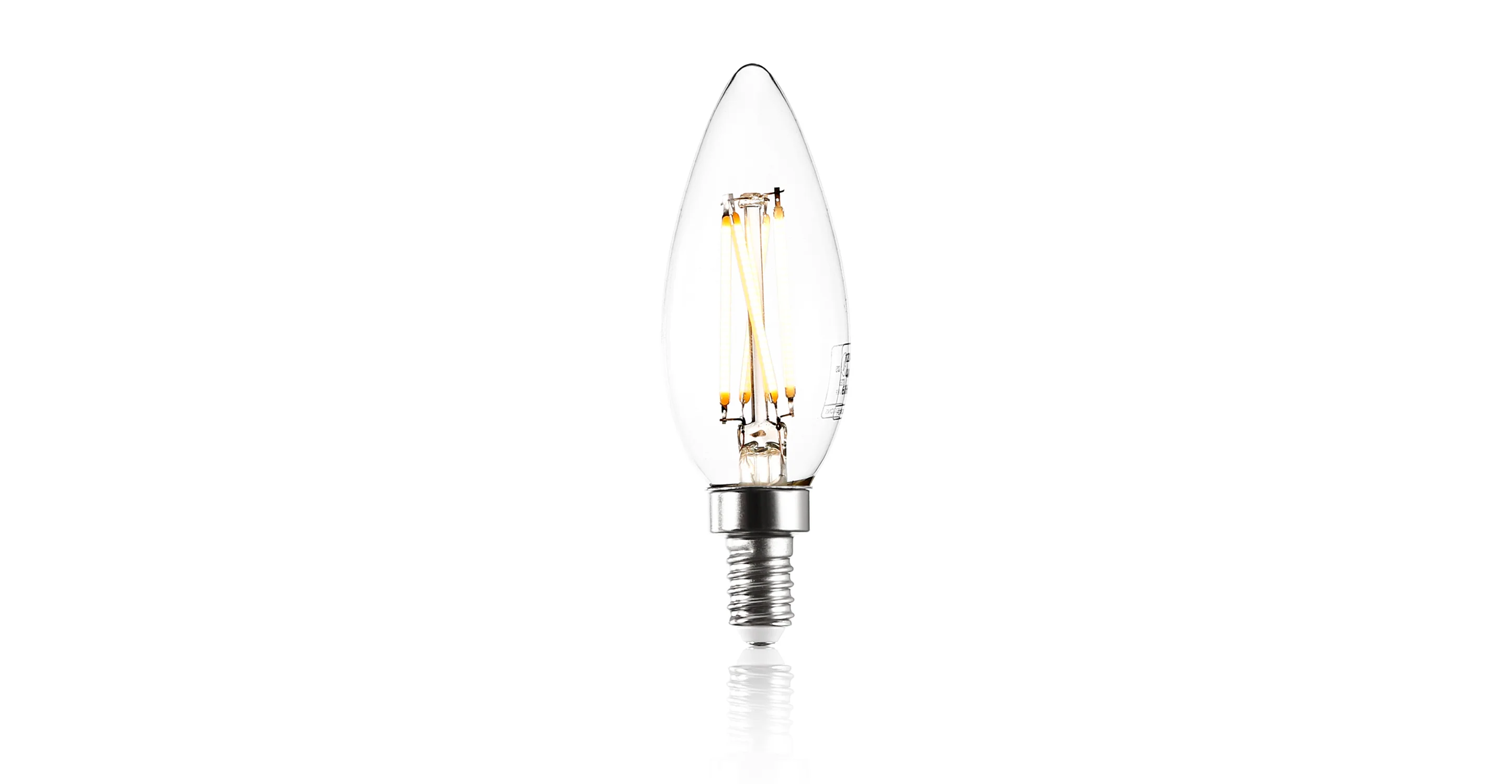 Arden C32 Clear LED Filament Light Bulbs - Image 3