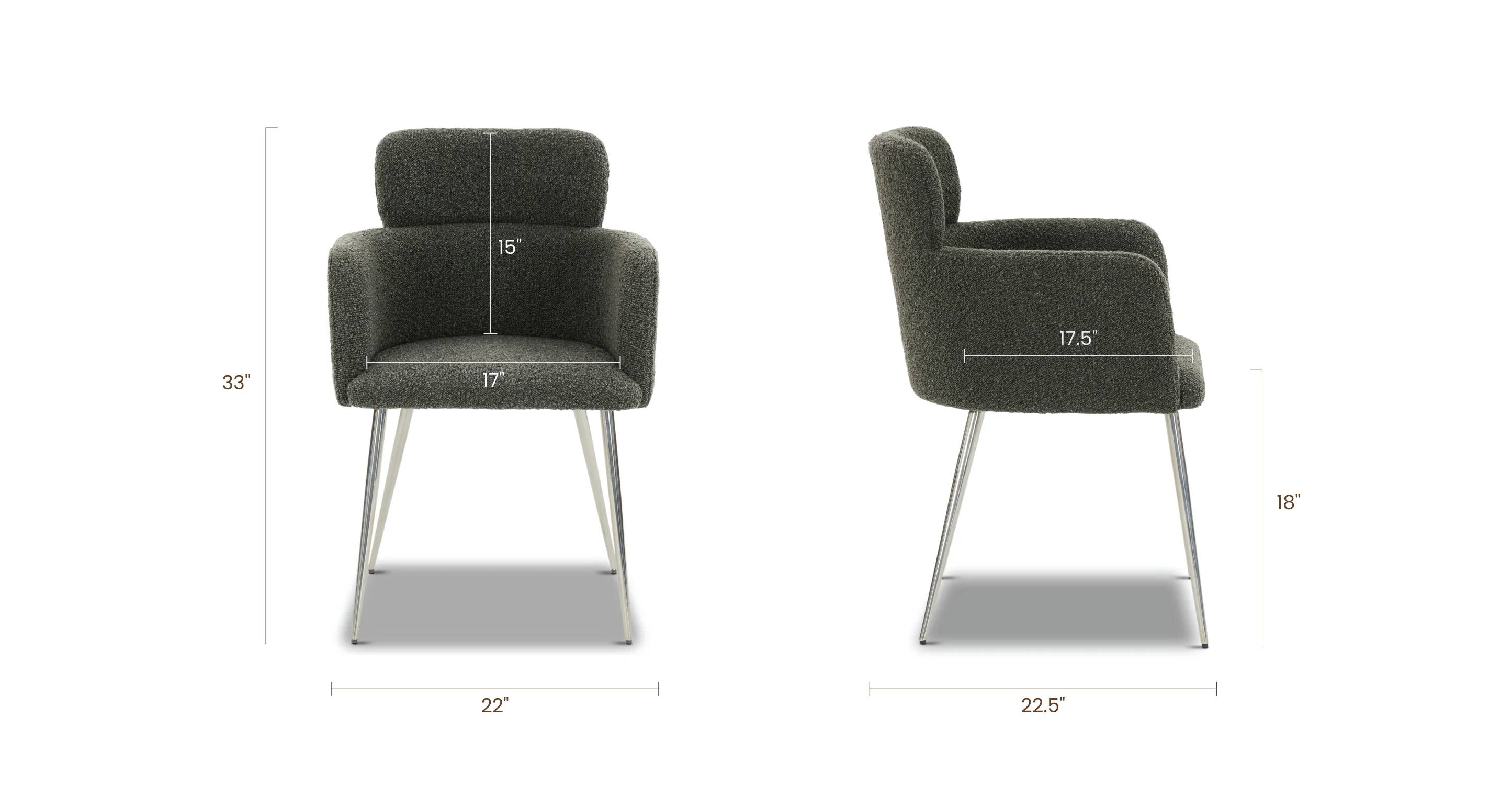 Atlas Dining Armchair - Image 8