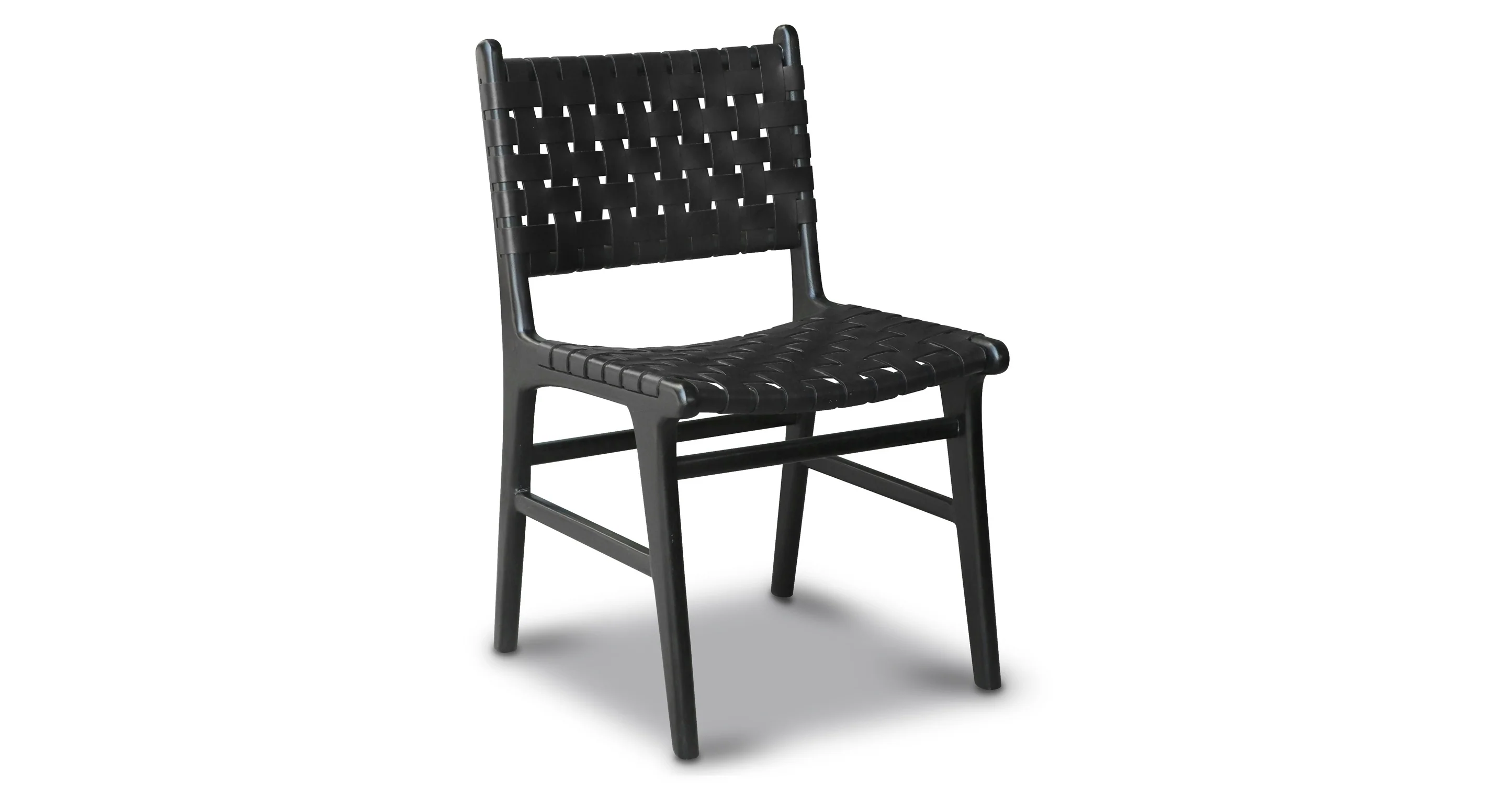 Banda Teak & Leather Dining Chair - Image 18