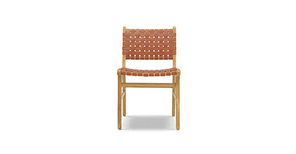 Banda Teak & Leather Dining Chair - Image 39