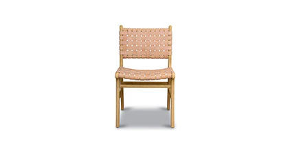 Banda Teak & Leather Dining Chair - Image 41
