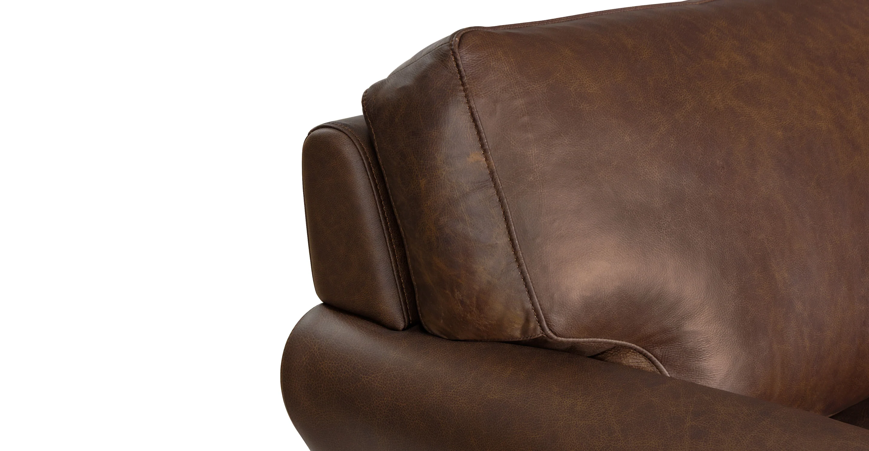 Bristol 90" Leather Sofa - Image 9