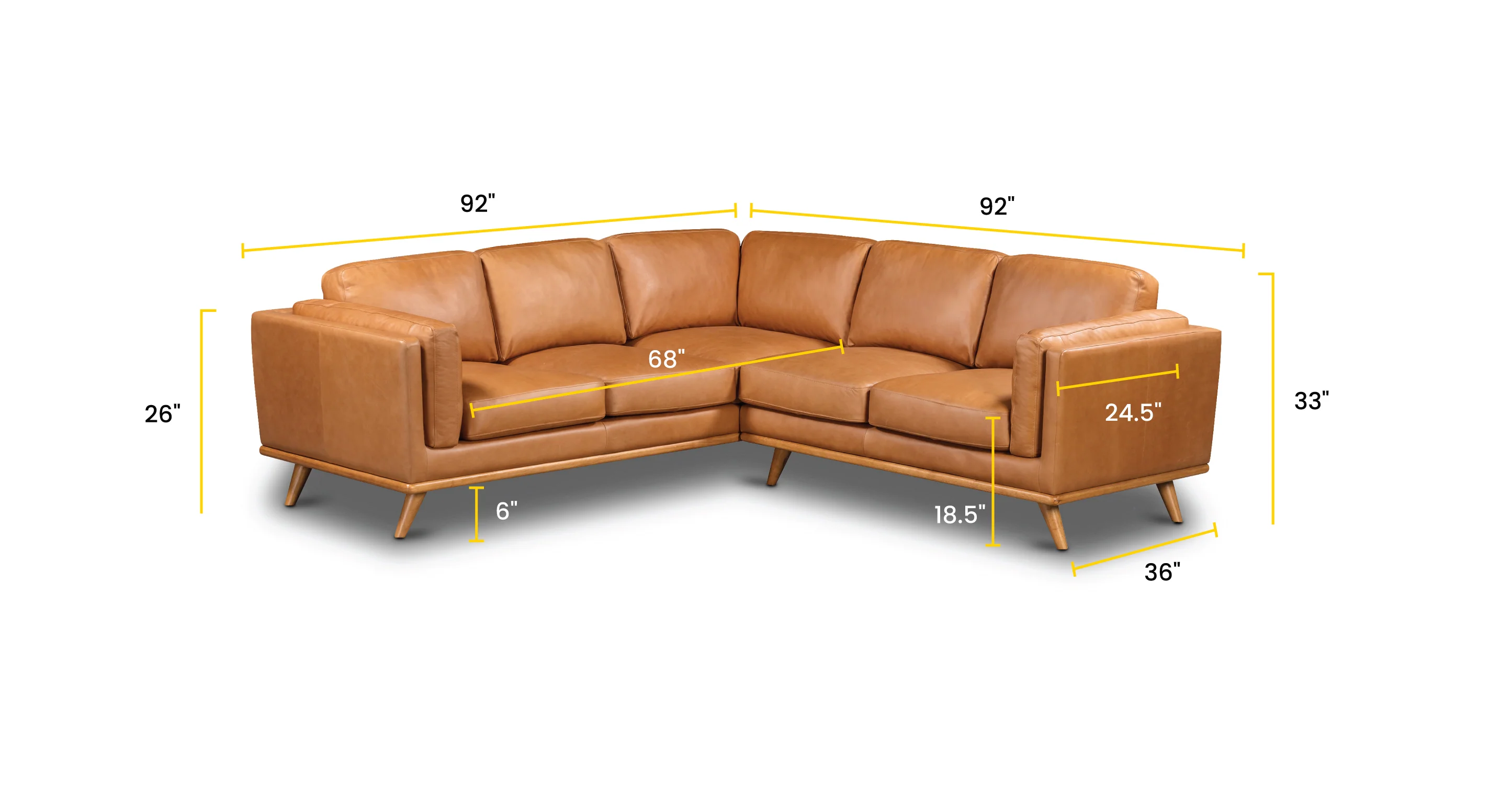 Cadiz Corner Sectional Sofa - Image 8