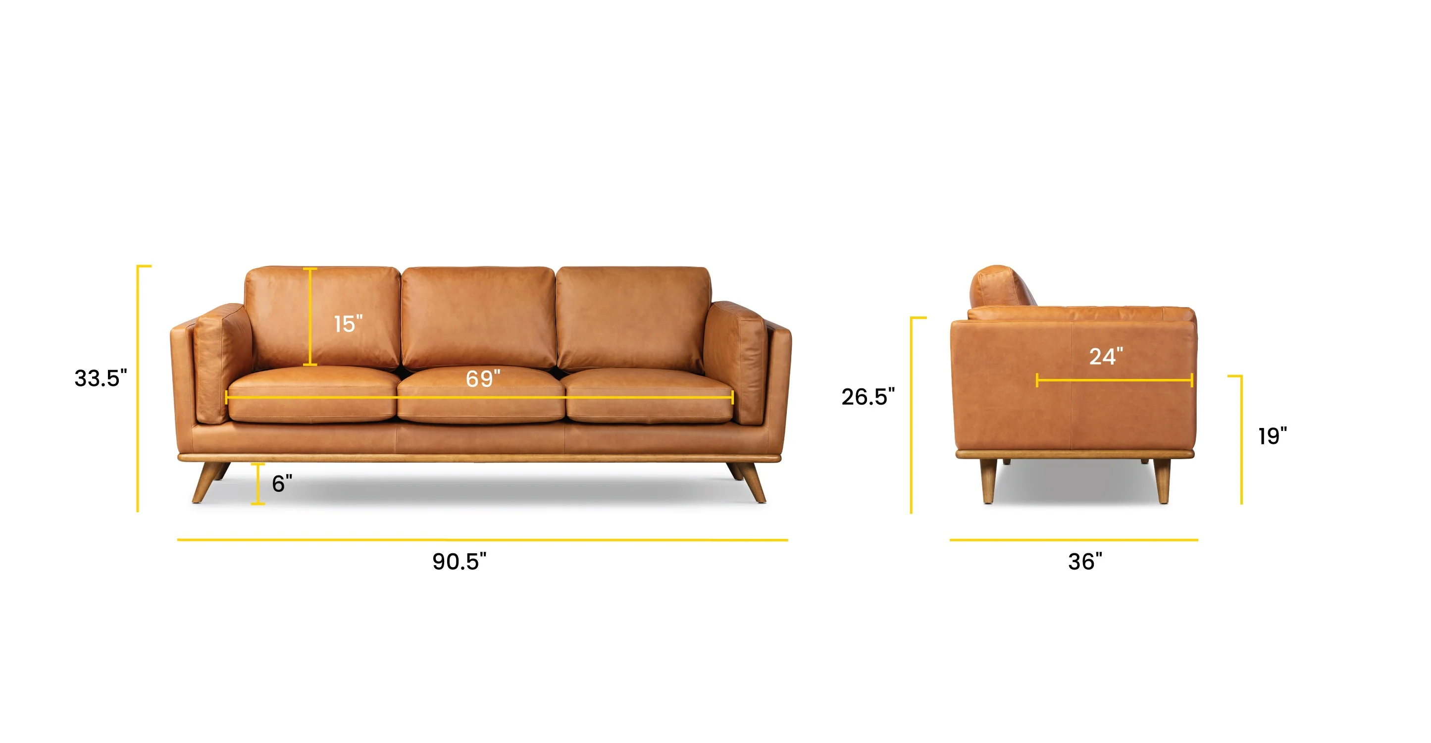 Cadiz Sofa 90" - Image 14