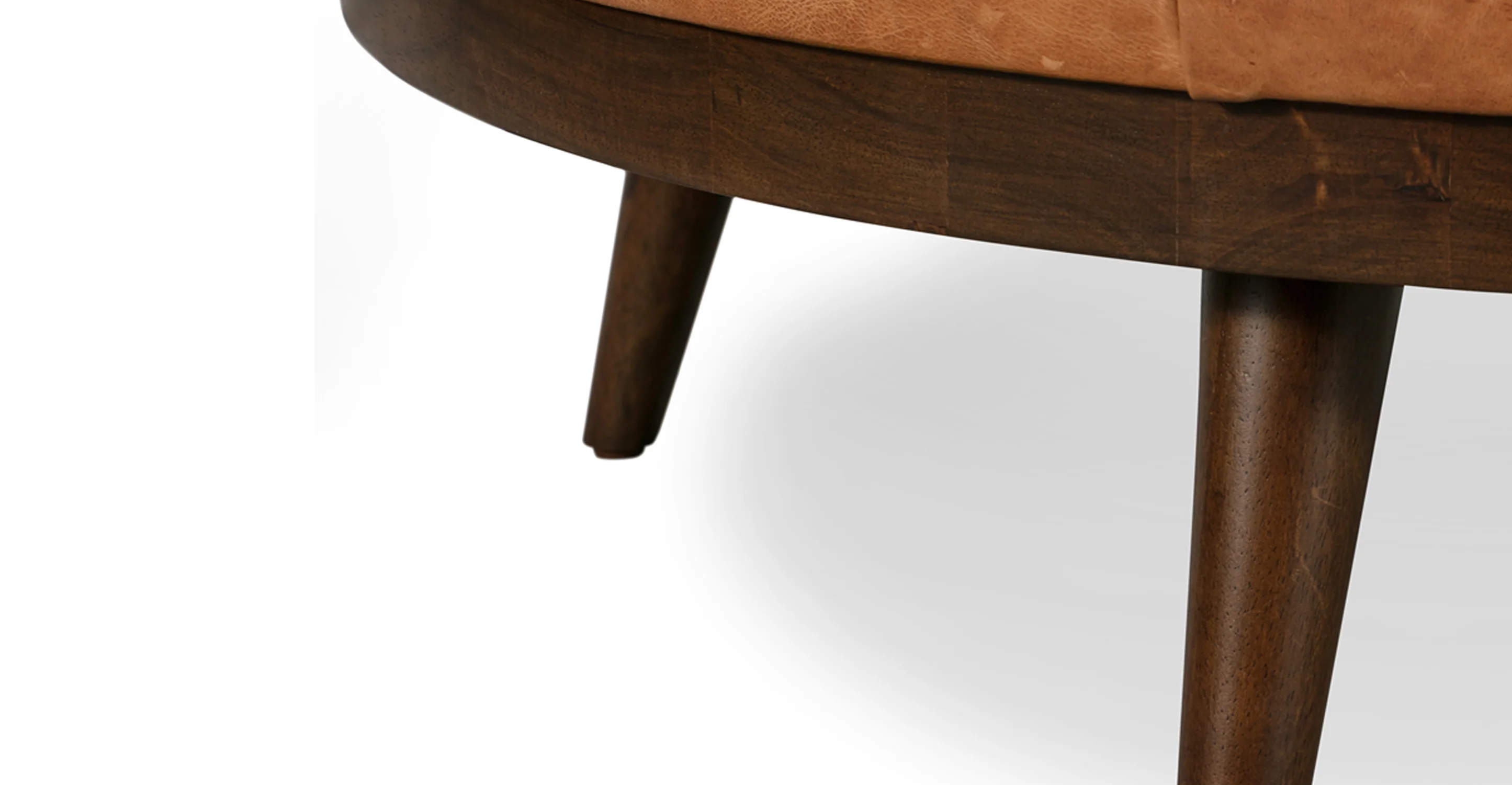 Gio Leather Ottoman - Image 10
