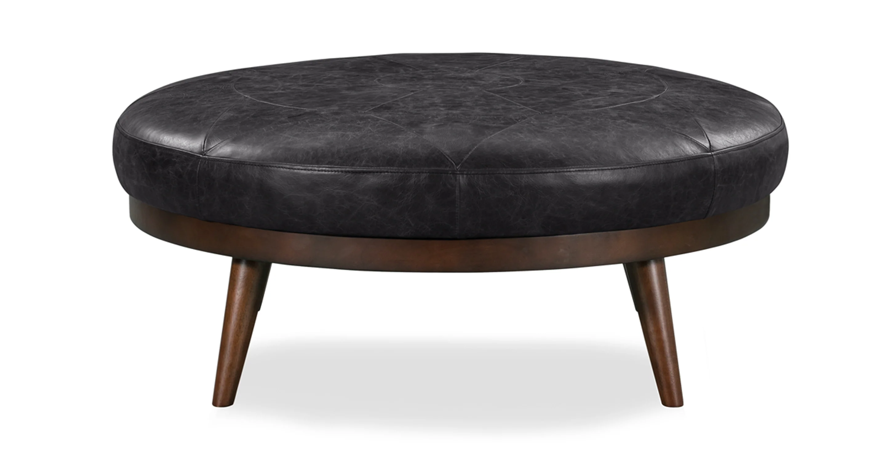 Gio Leather Ottoman - Image 20