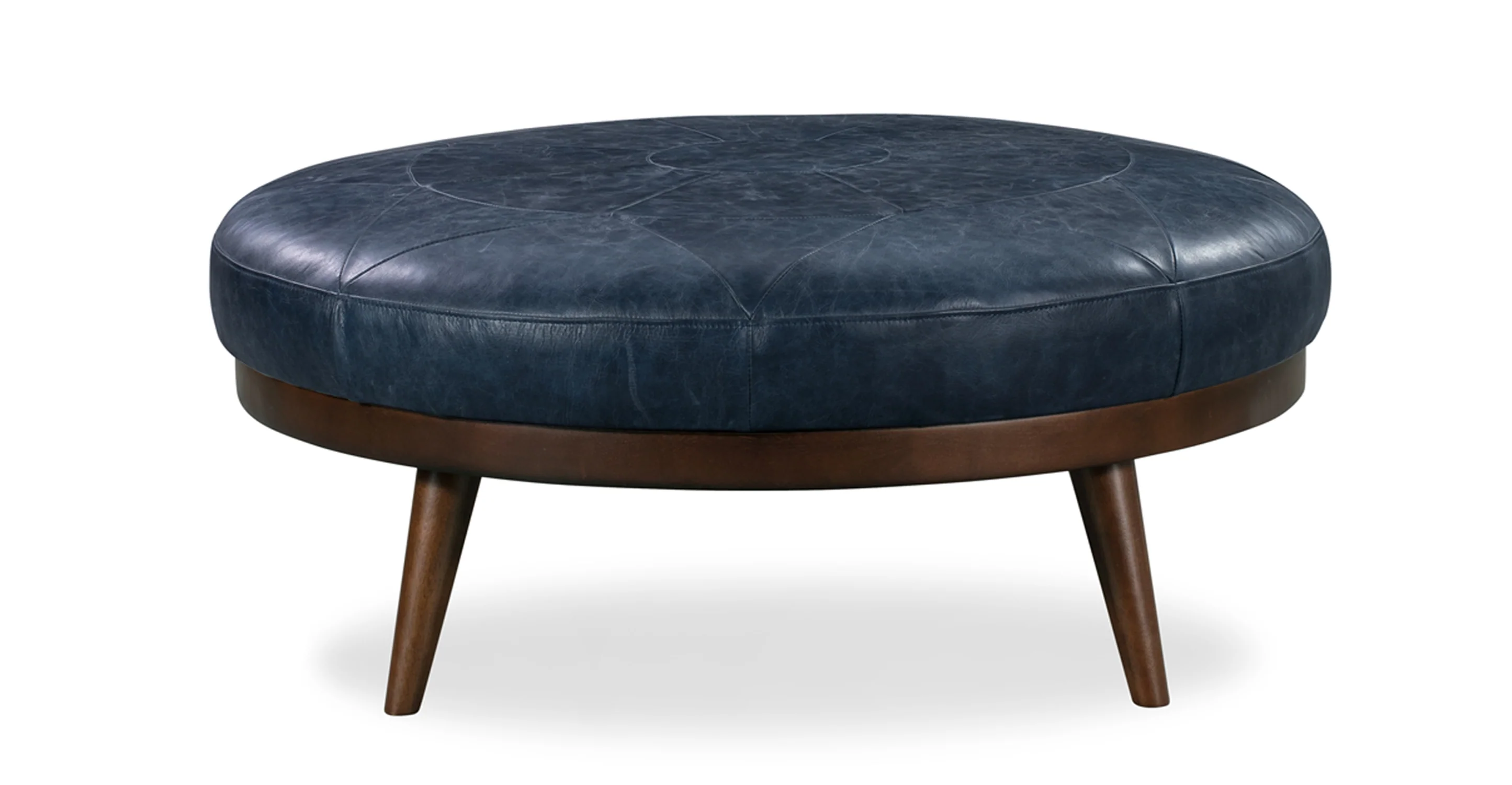 Gio Leather Ottoman - Image 30