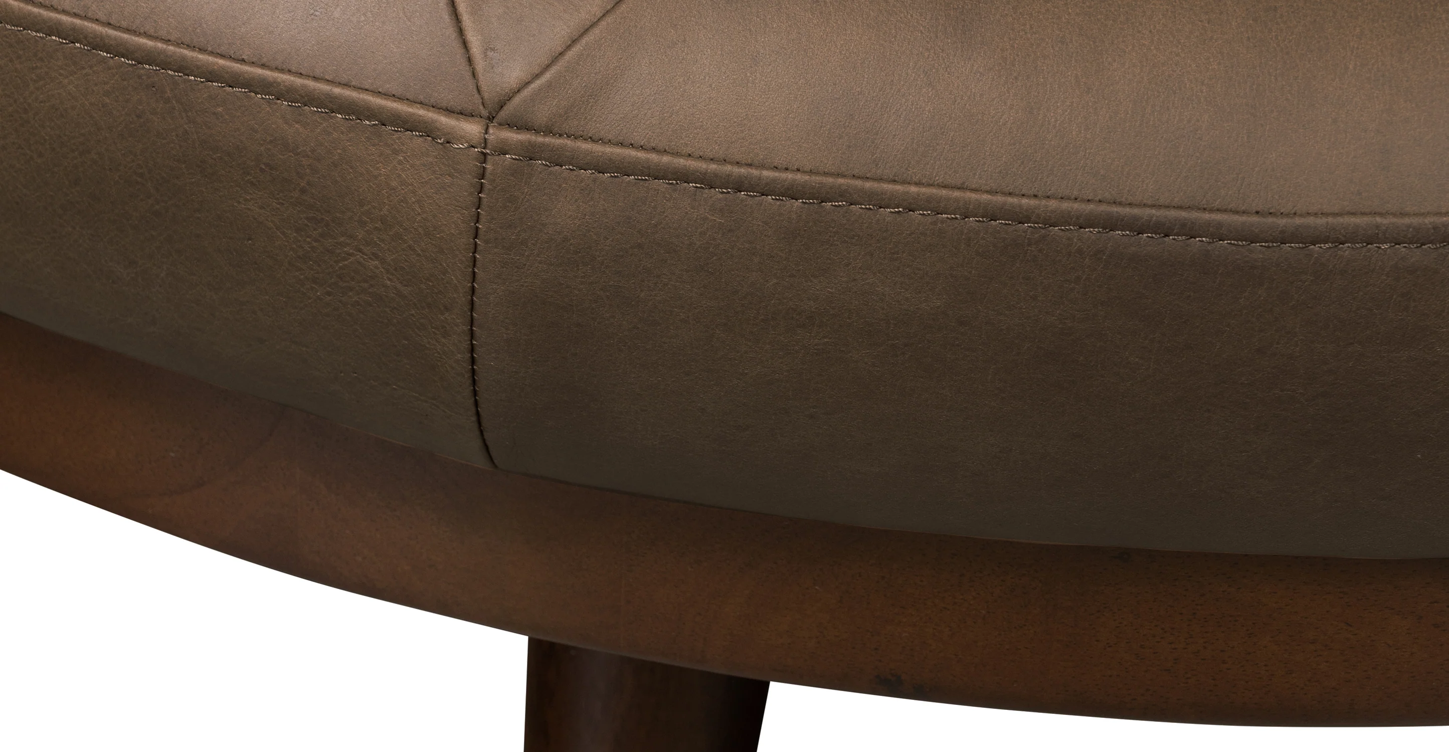 Gio Leather Ottoman - Image 47