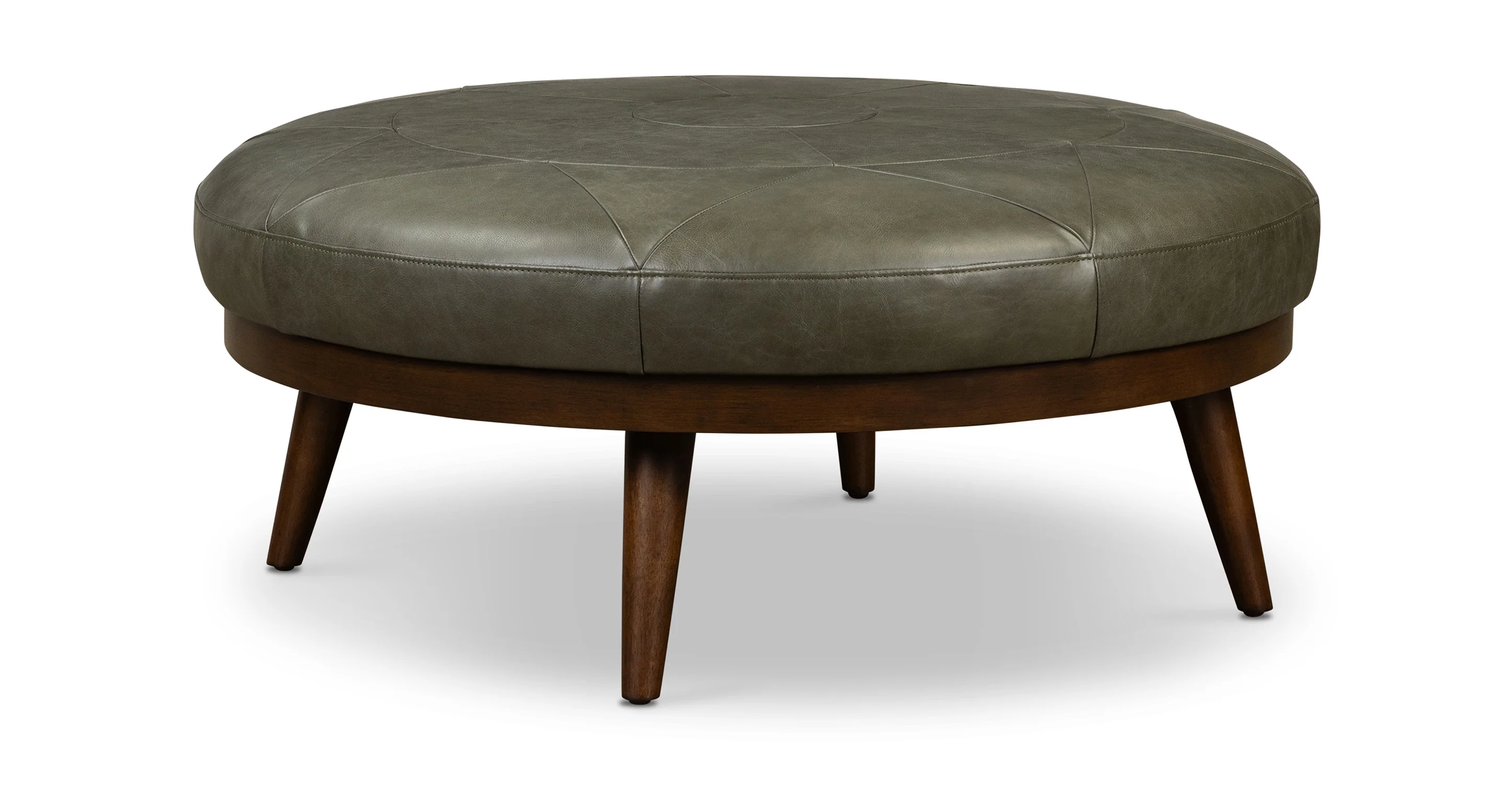 Gio Leather Ottoman - Image 63