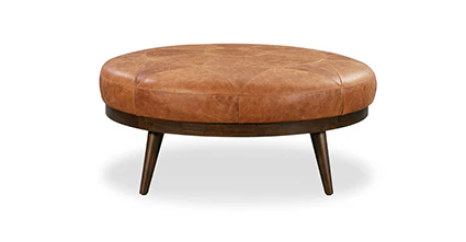 Gio Leather Ottoman - Image 73