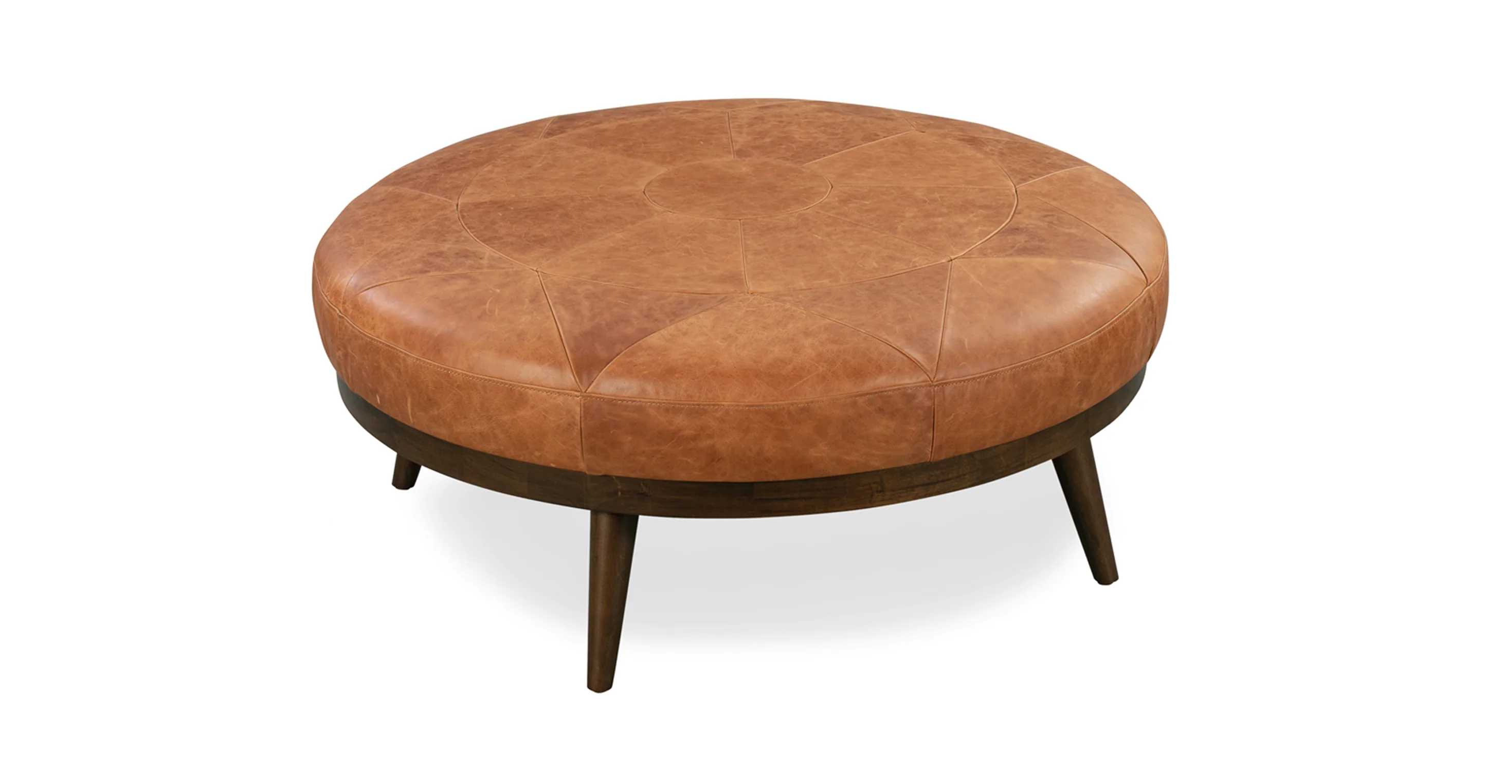 Gio Leather Ottoman - Image 9
