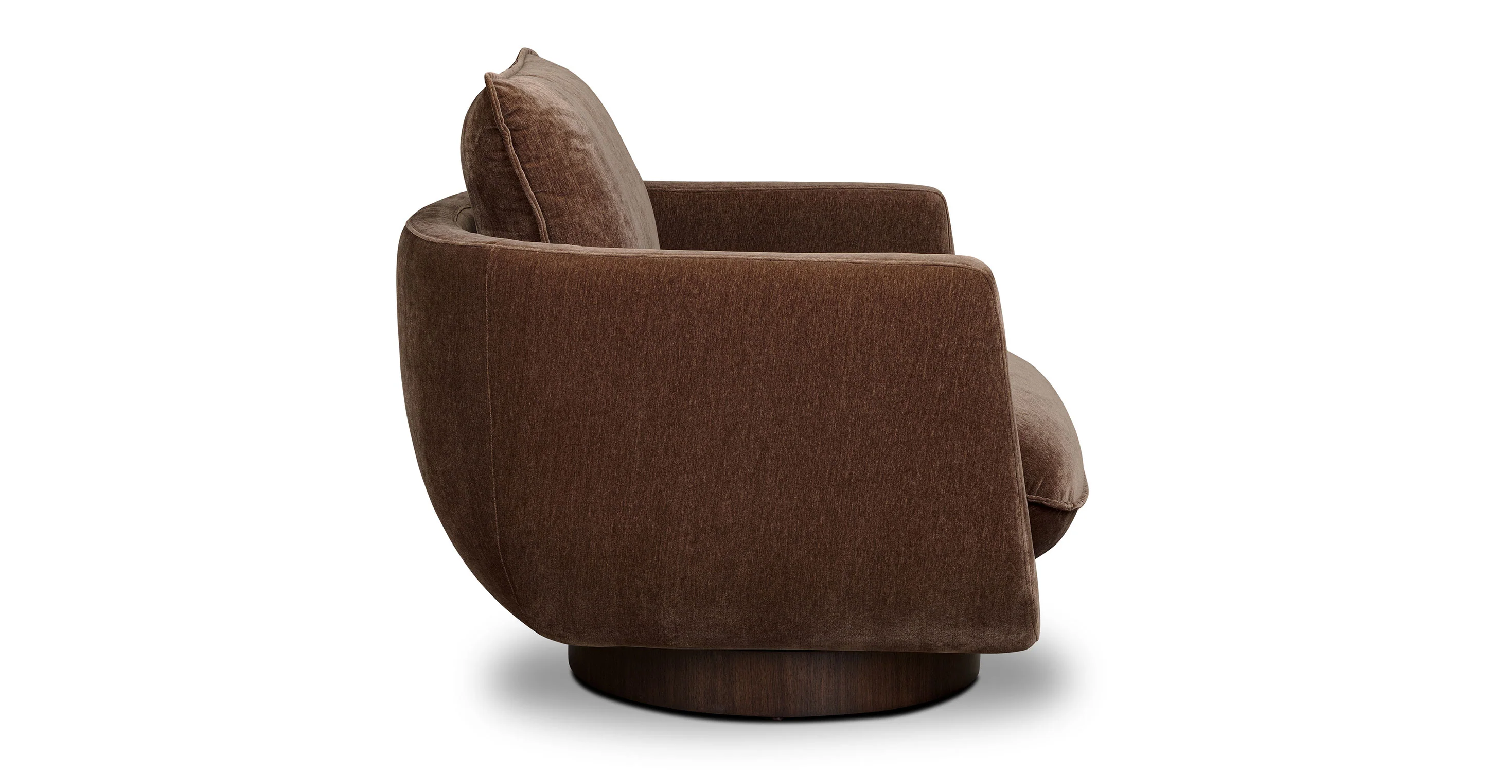 Carla Swivel Lounge Chair - Image 3