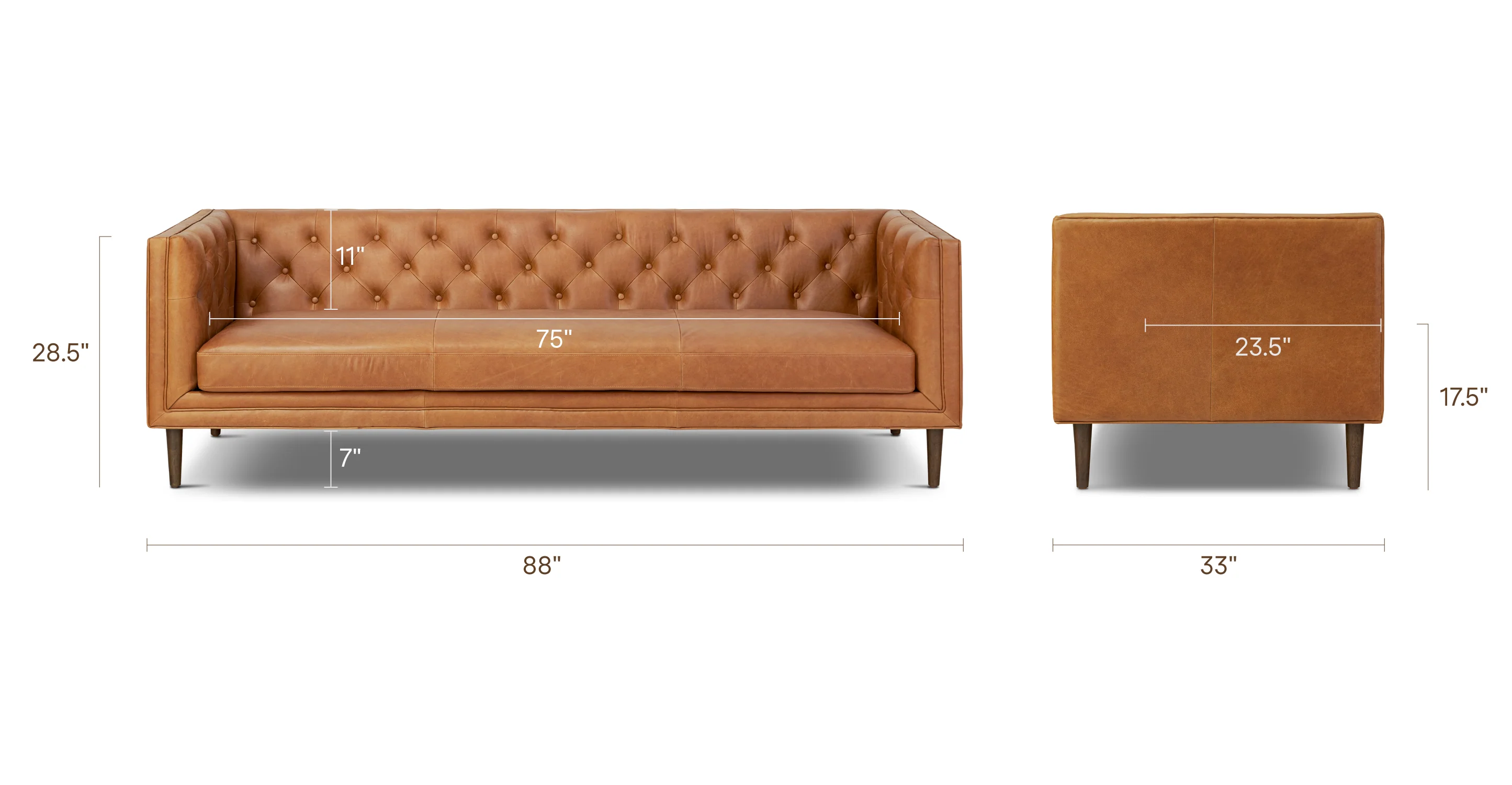 Castel 88.5" Sofa - Image 12