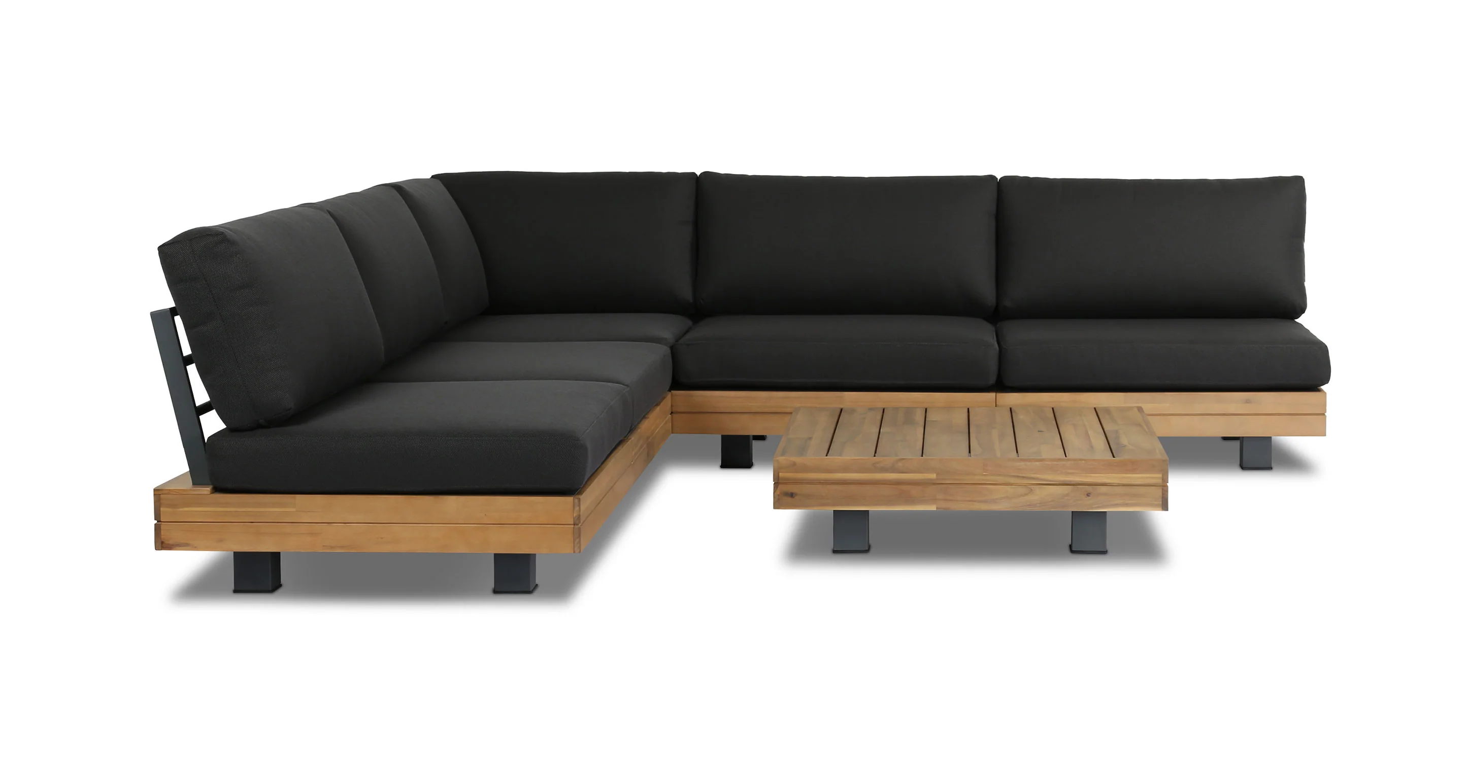 Celenza Modular Full-Corner Sectional Set with Coffee Table - Image 3