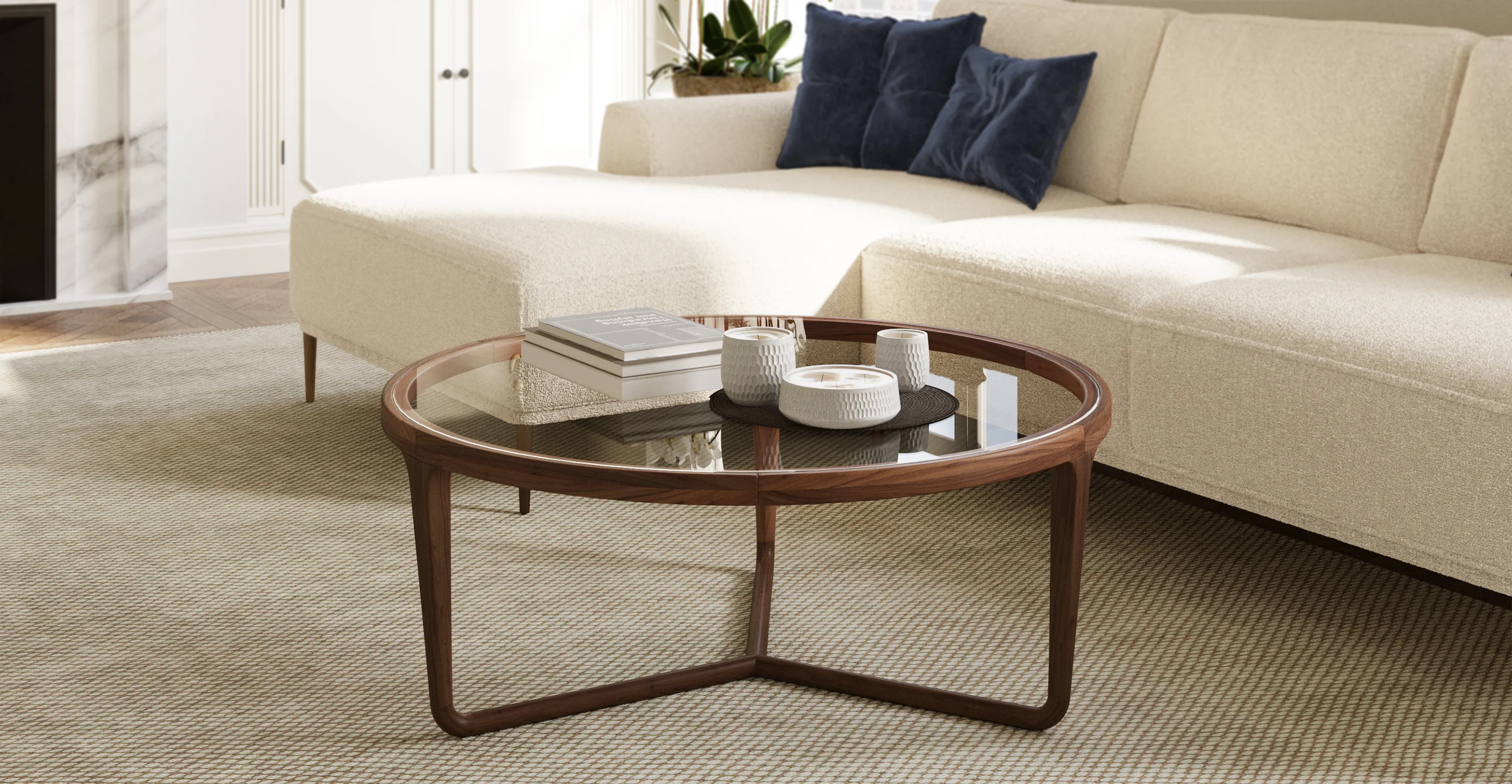 Ciro Round Coffee Table - Image 2