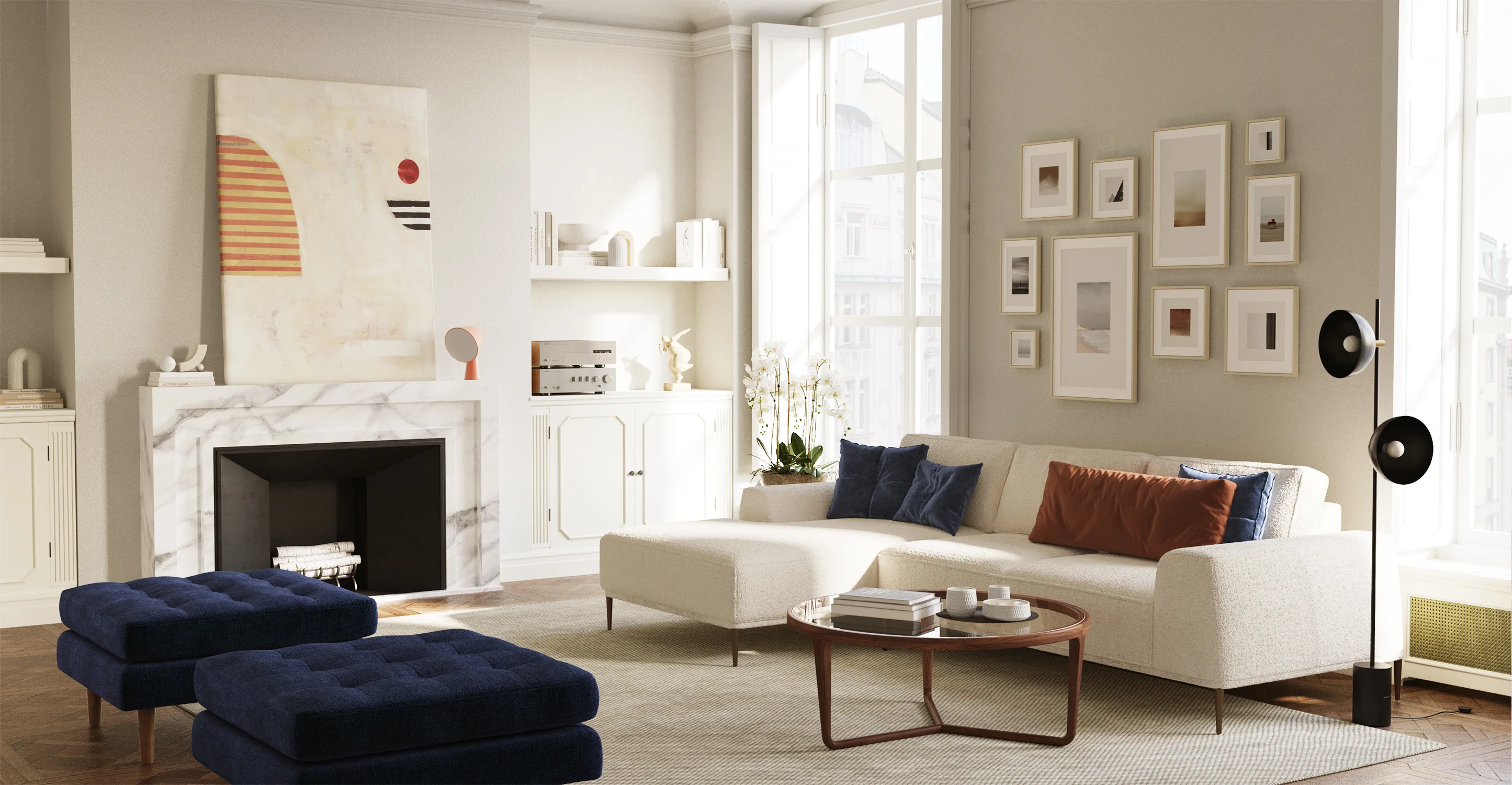 Ciro Round Coffee Table - Image 3