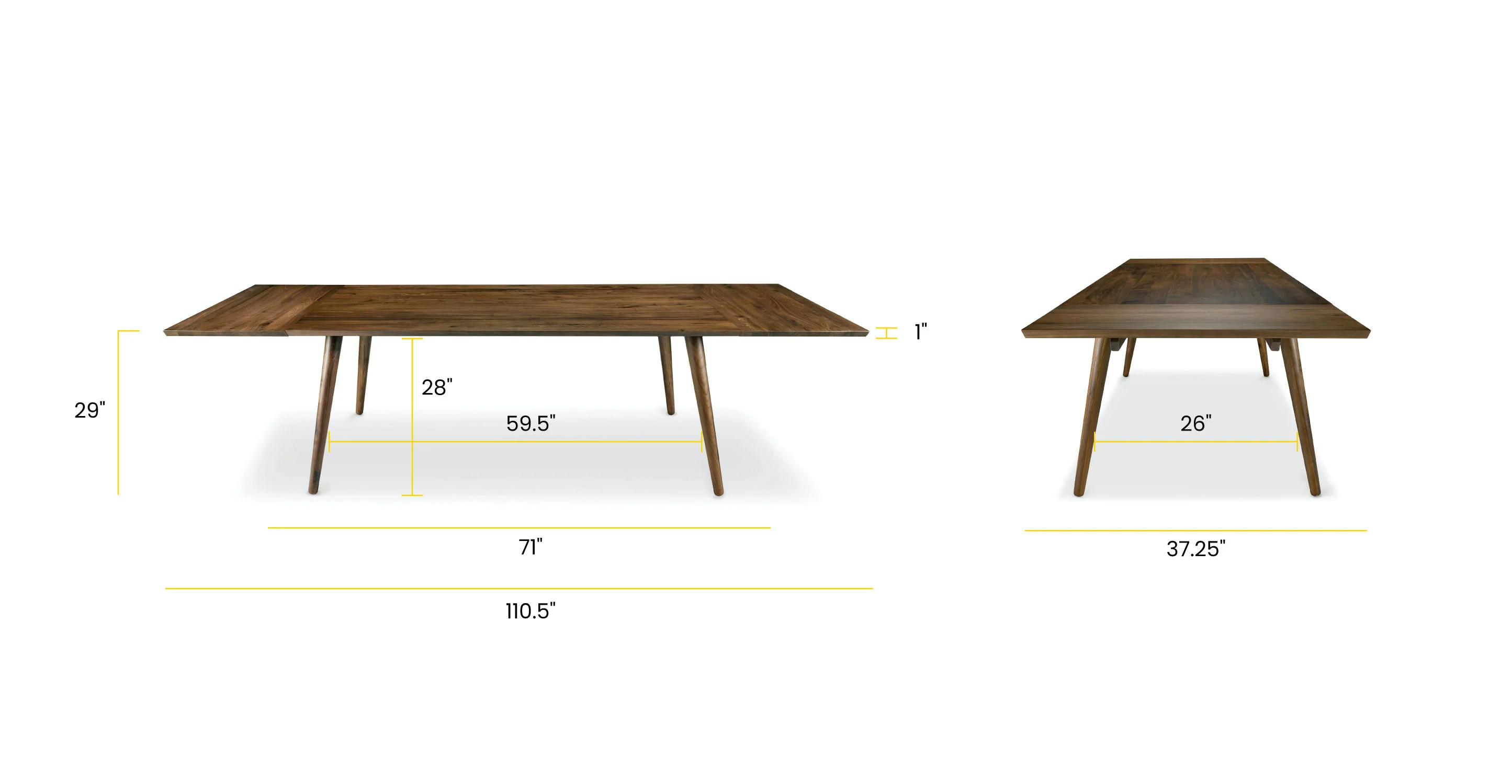Cleo Extension Dining Table (71"-110") - Image 20