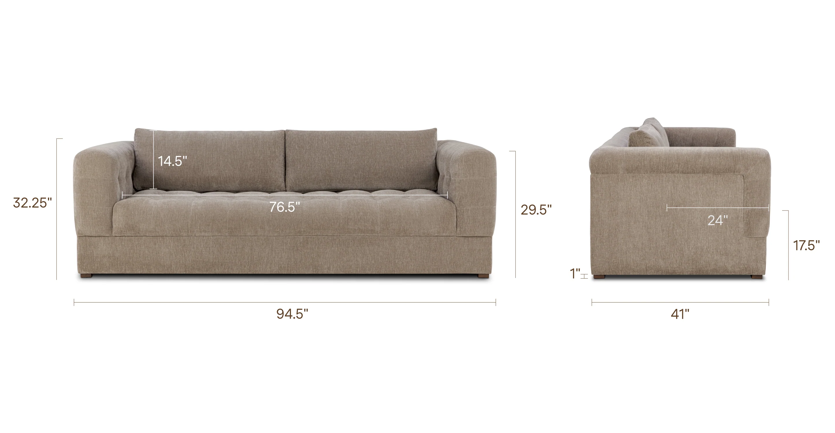Duke 95" Sofa - Image 15