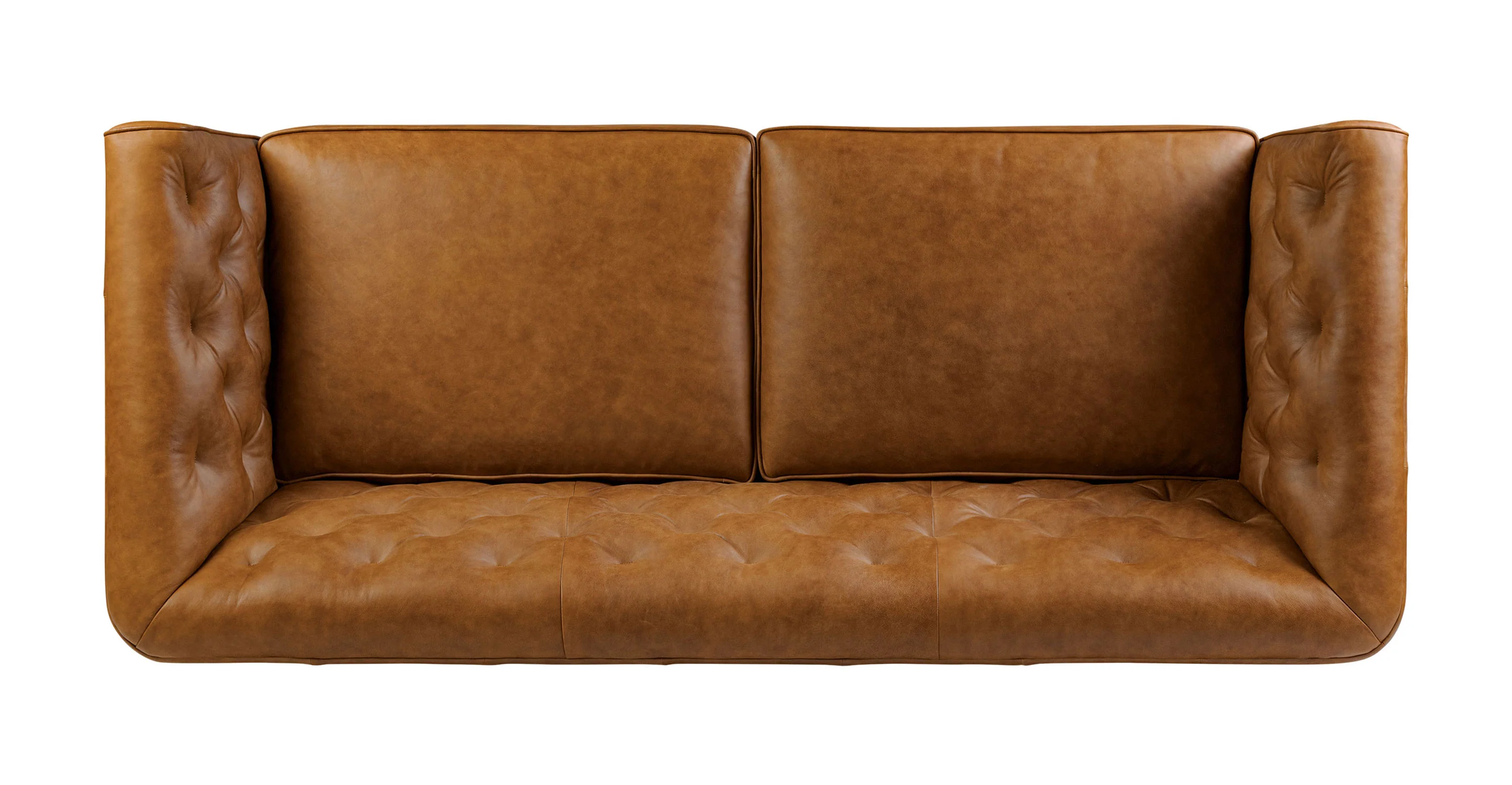 Essex 86" Leather Pull-Out Convertible Sleeper Sofa - Image 7