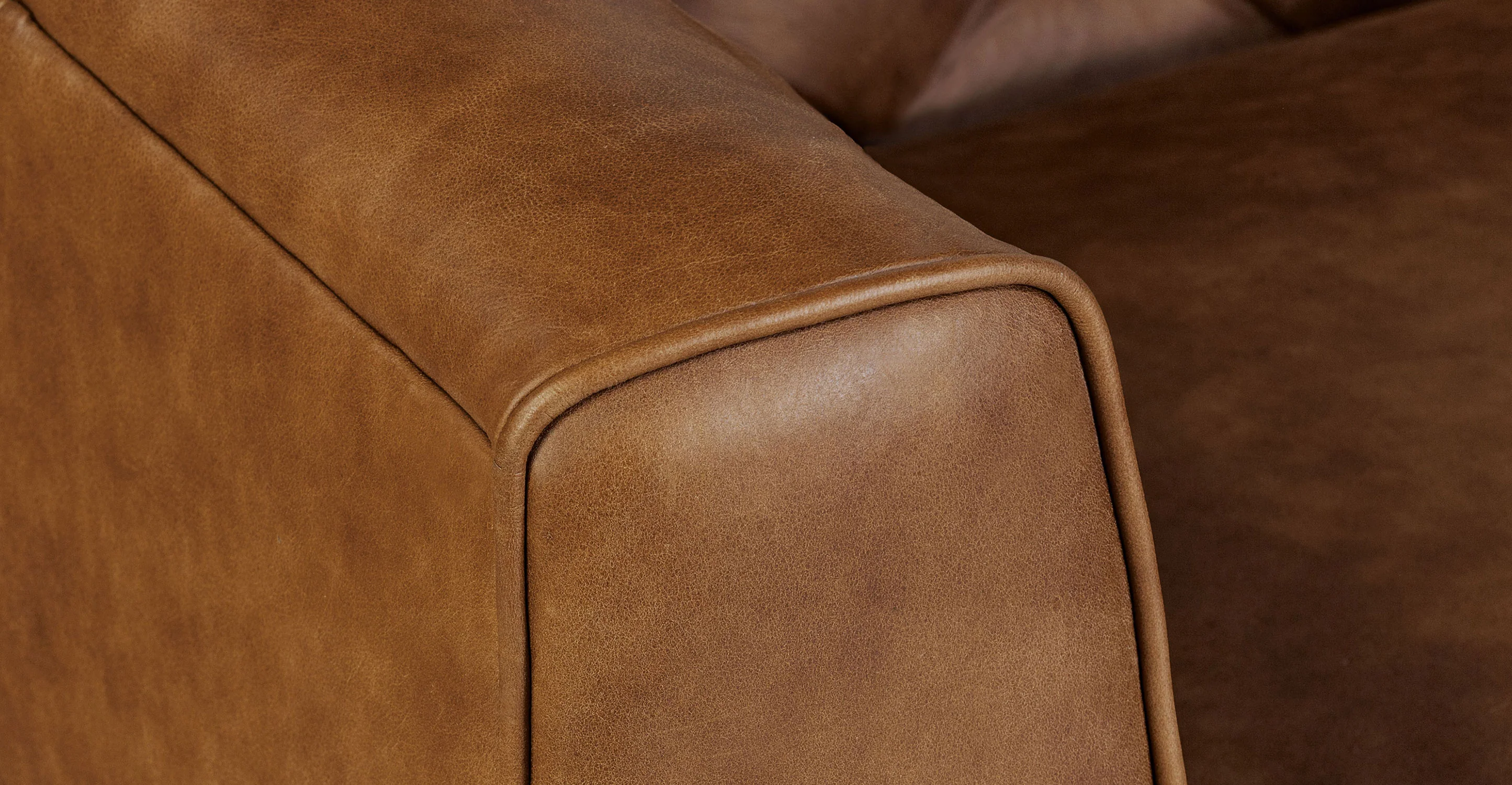 Essex 86" Leather Pull-Out Convertible Sleeper Sofa - Image 9