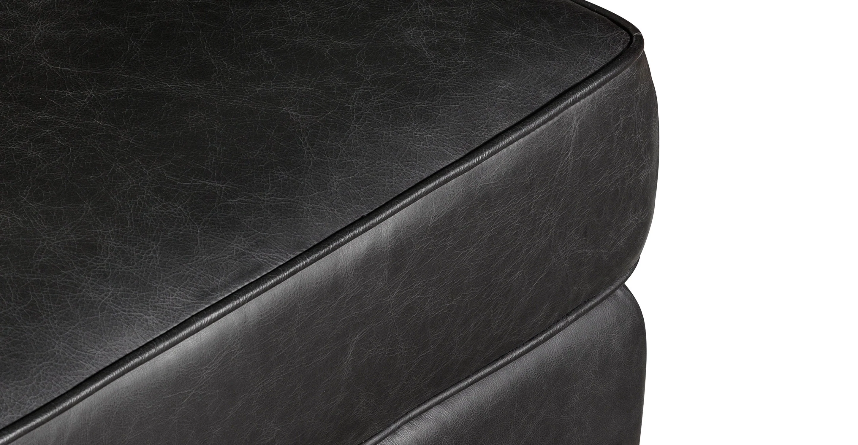 Essex Leather Ottoman 2.0 - Image 6