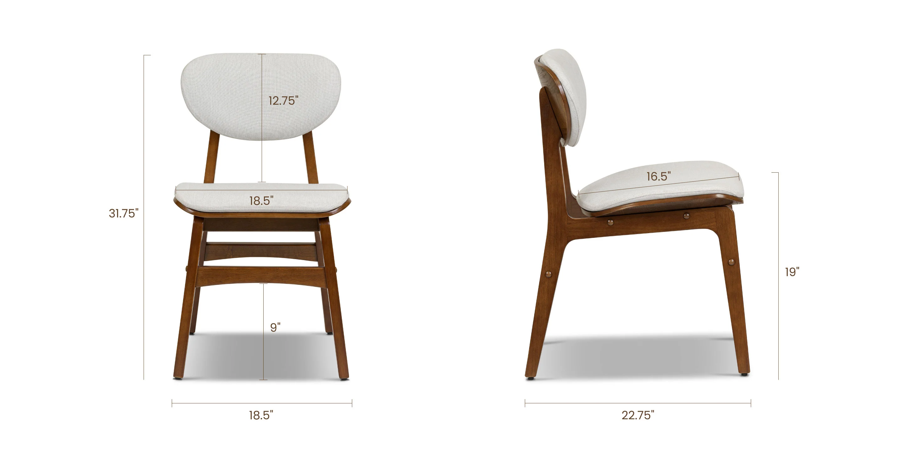 Finnley Dining Chair with Removable / Washable Covers - Image 19