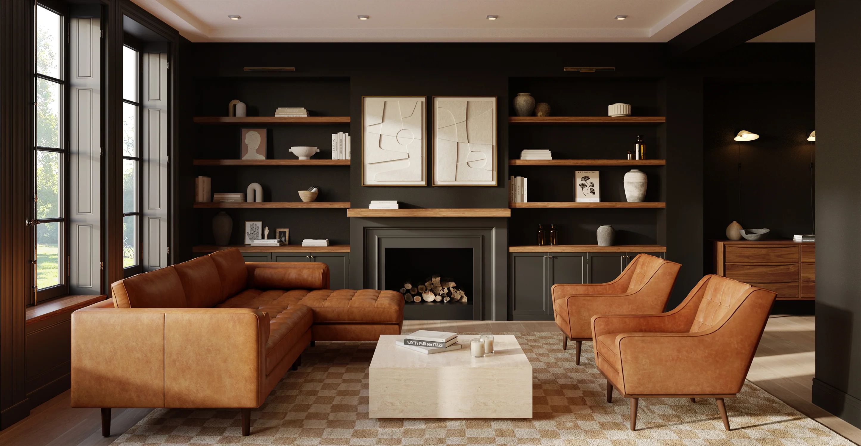 Gus Lounge Chair - Image 3
