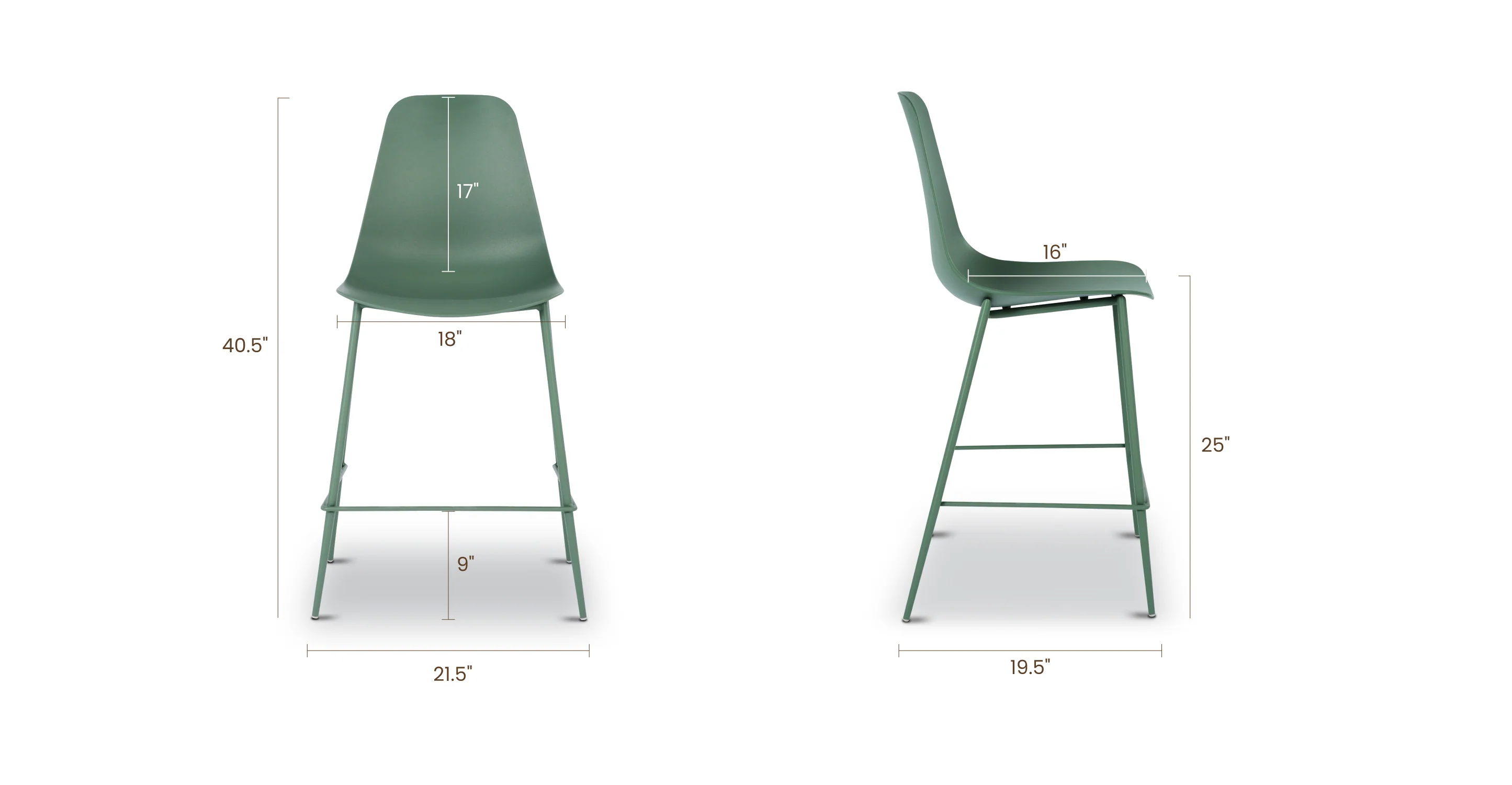 Isla Counter Height Stool - Image 12
