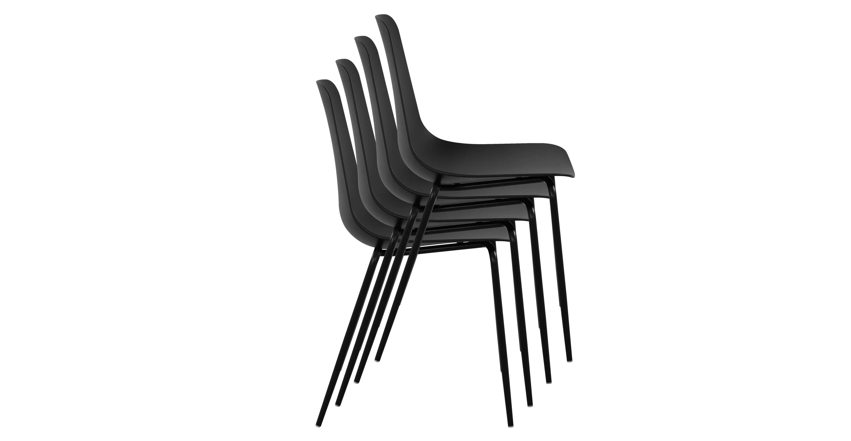 Isla Stackable Dining Chair - Image 4