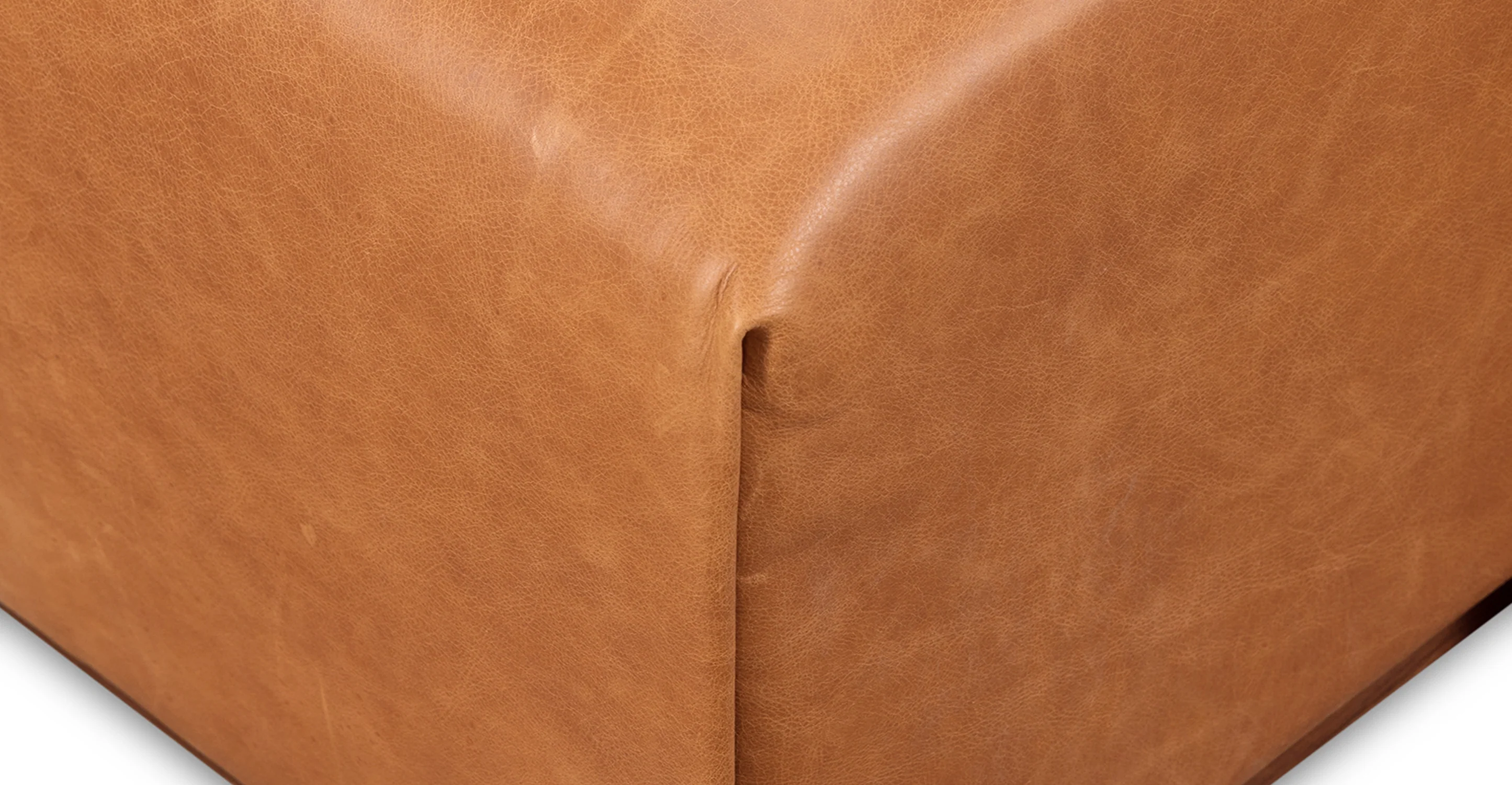 Jarmo Leather Ottoman with Walnut Table - Image 9