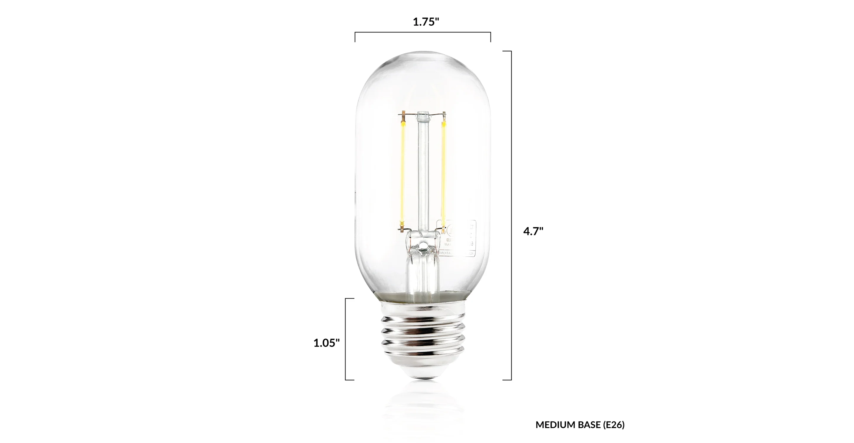 Kashan T14 Clear LED Filament Light Bulb - Image 9
