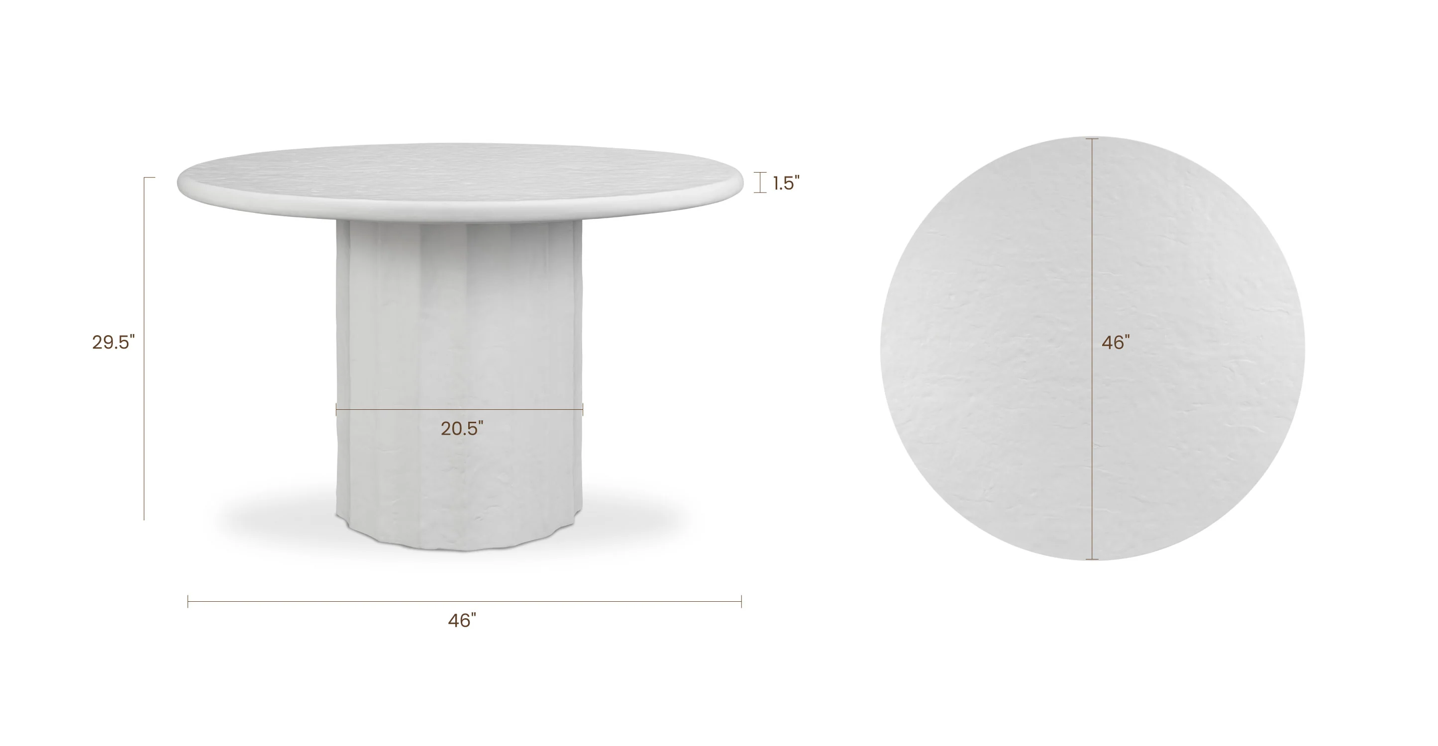 Kavala Dining Table (46") - Image 12