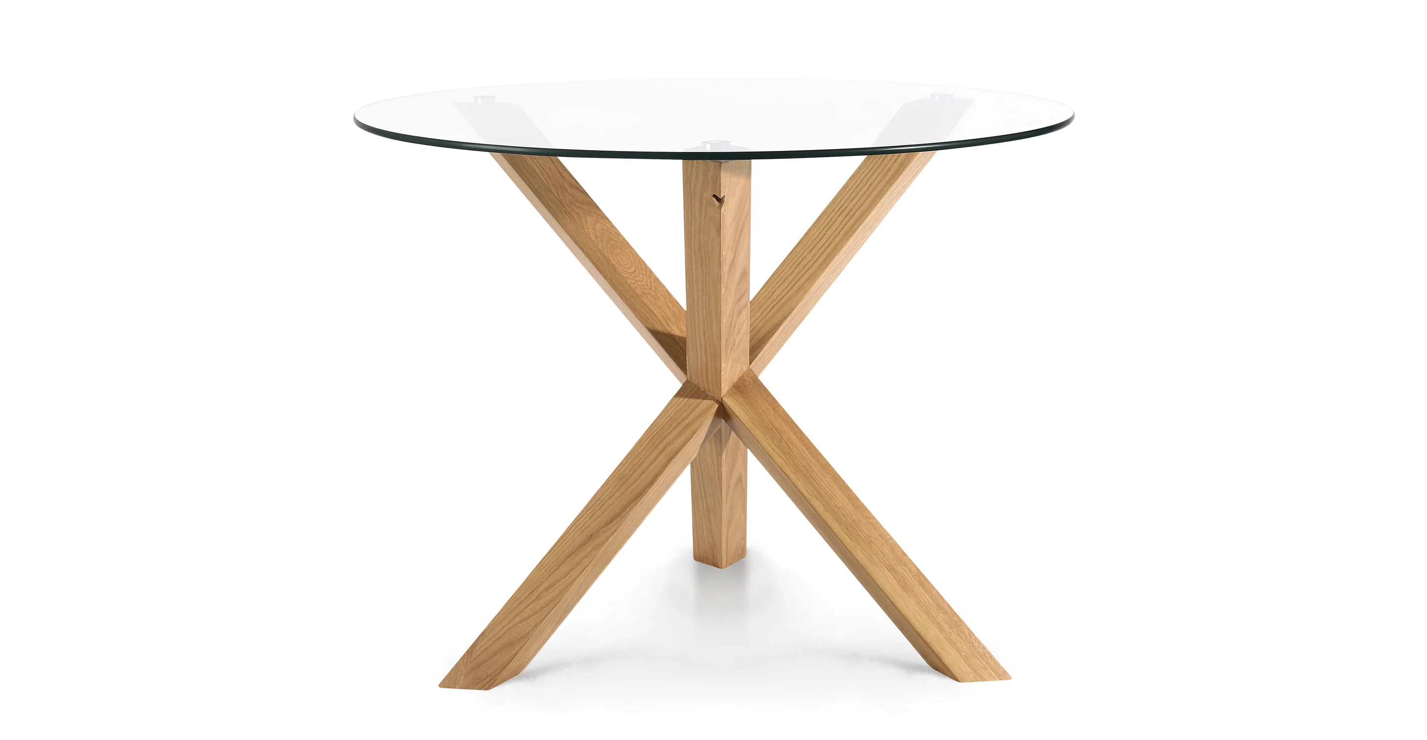 Kennedy Round Dining Table (37.4") - Image 8