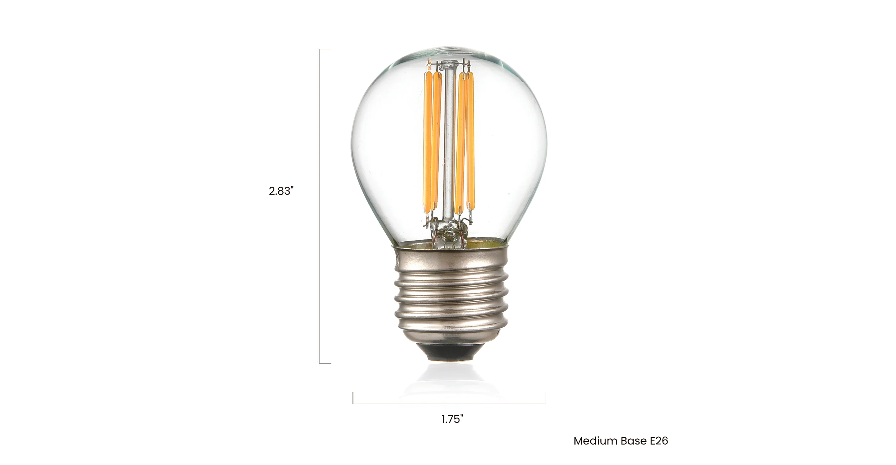 Klur G45 Shape LED Filament Light Bulb - Image 9