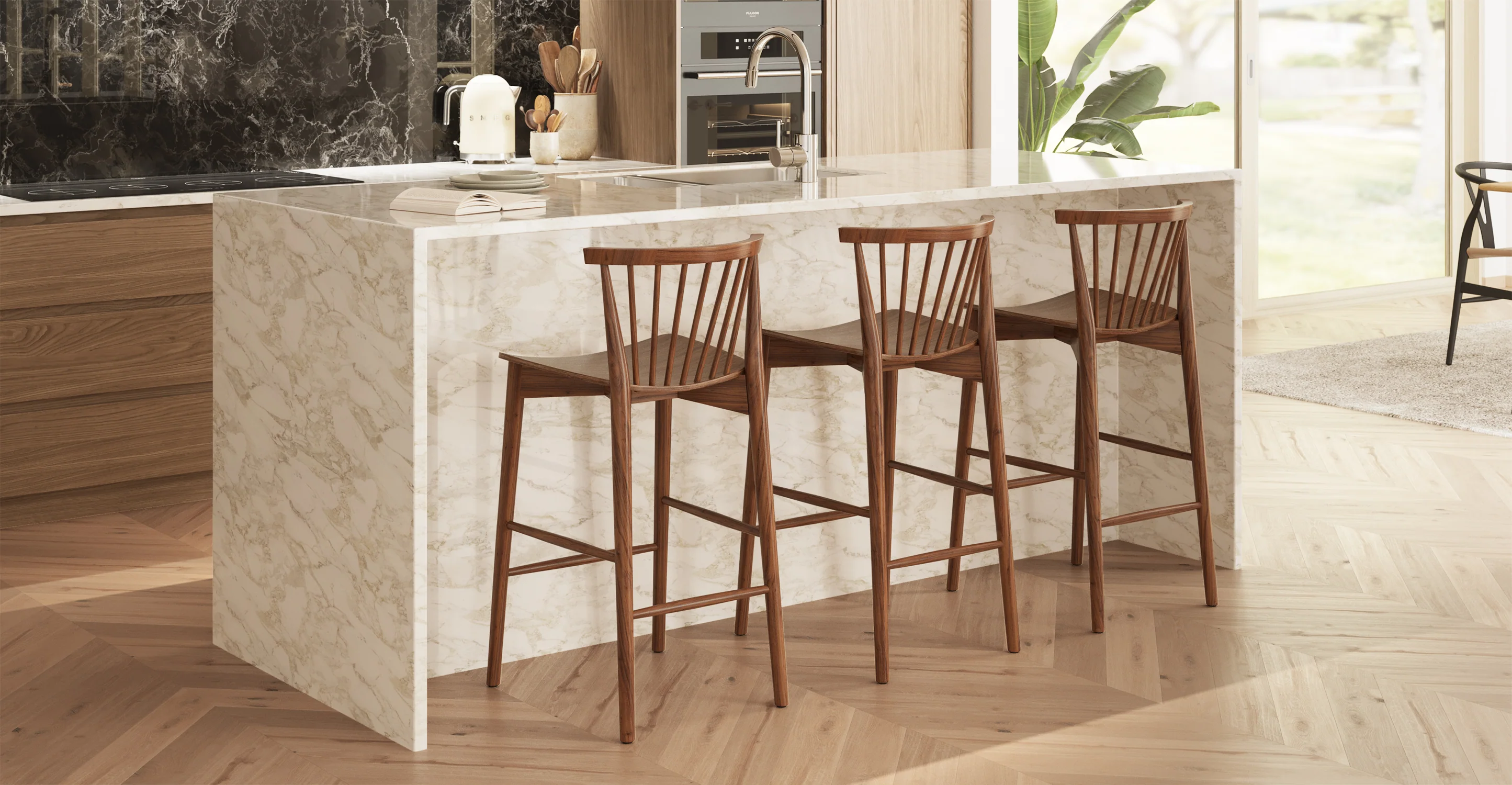 Ligna Counter Stool - Image 2