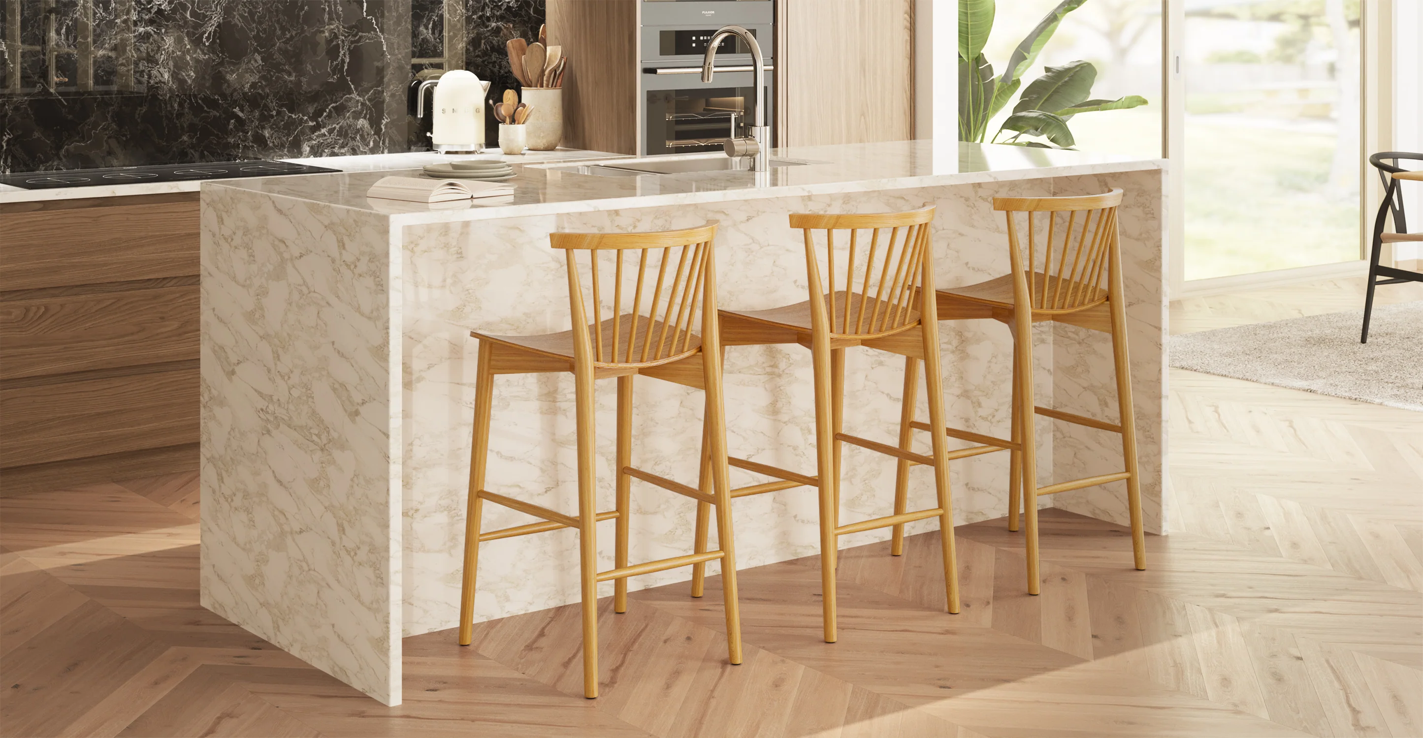 Ligna Counter Stool - Image 9