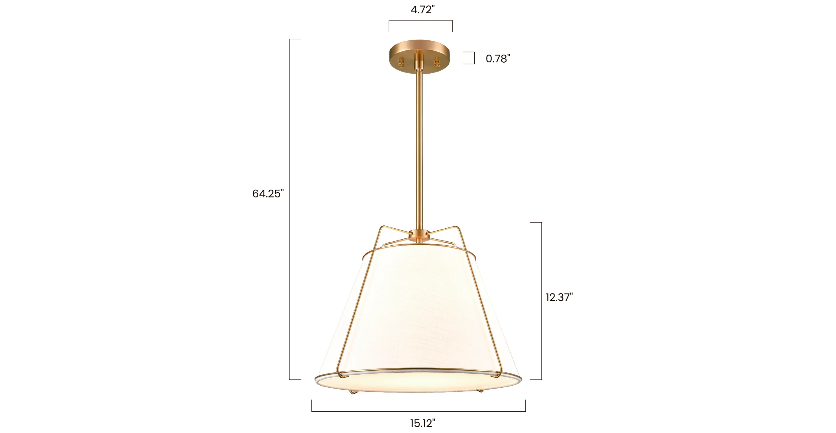 Lise 15" Chandelier - Image 12