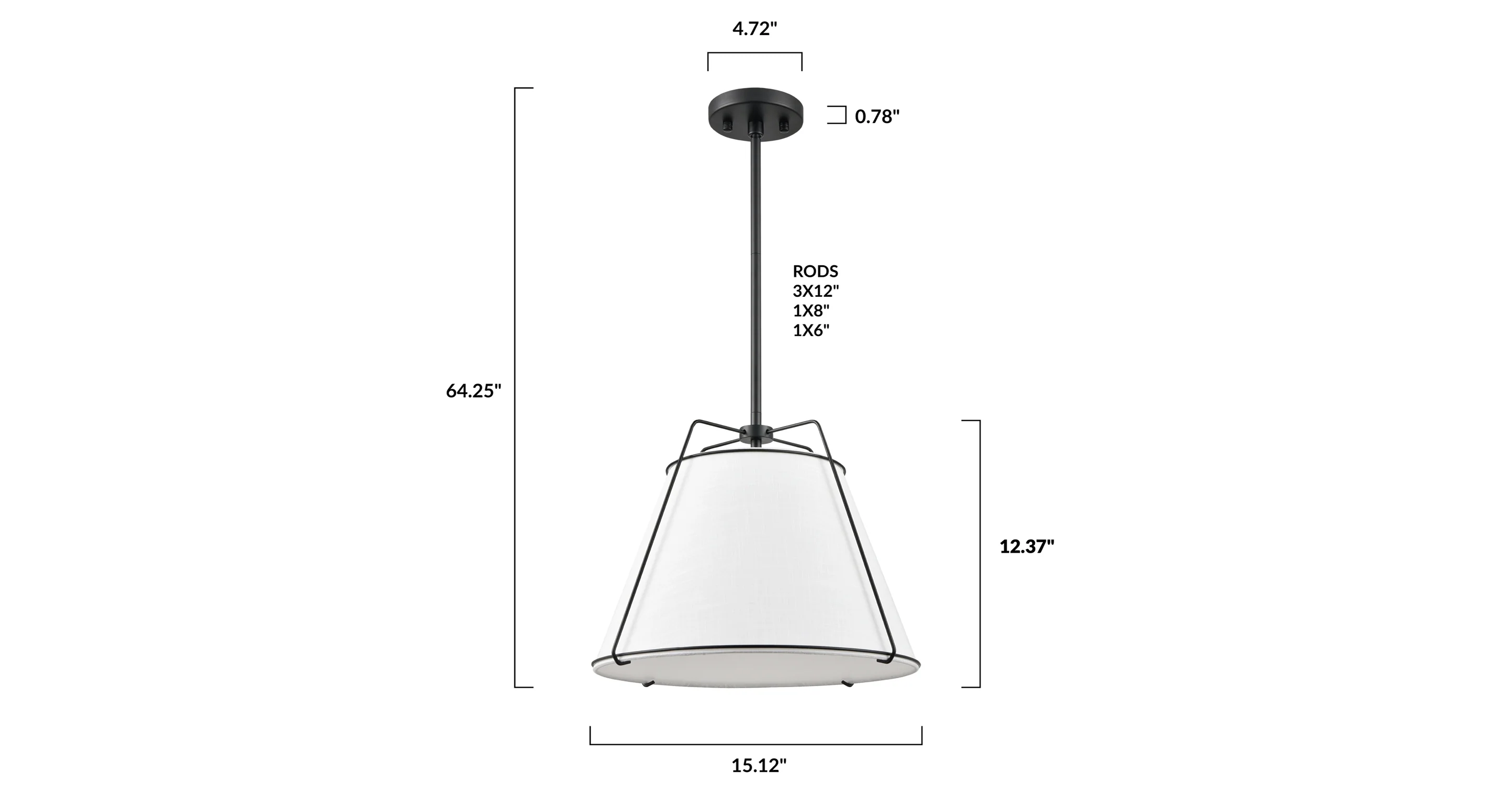 Lise 15" Chandelier - Image 24