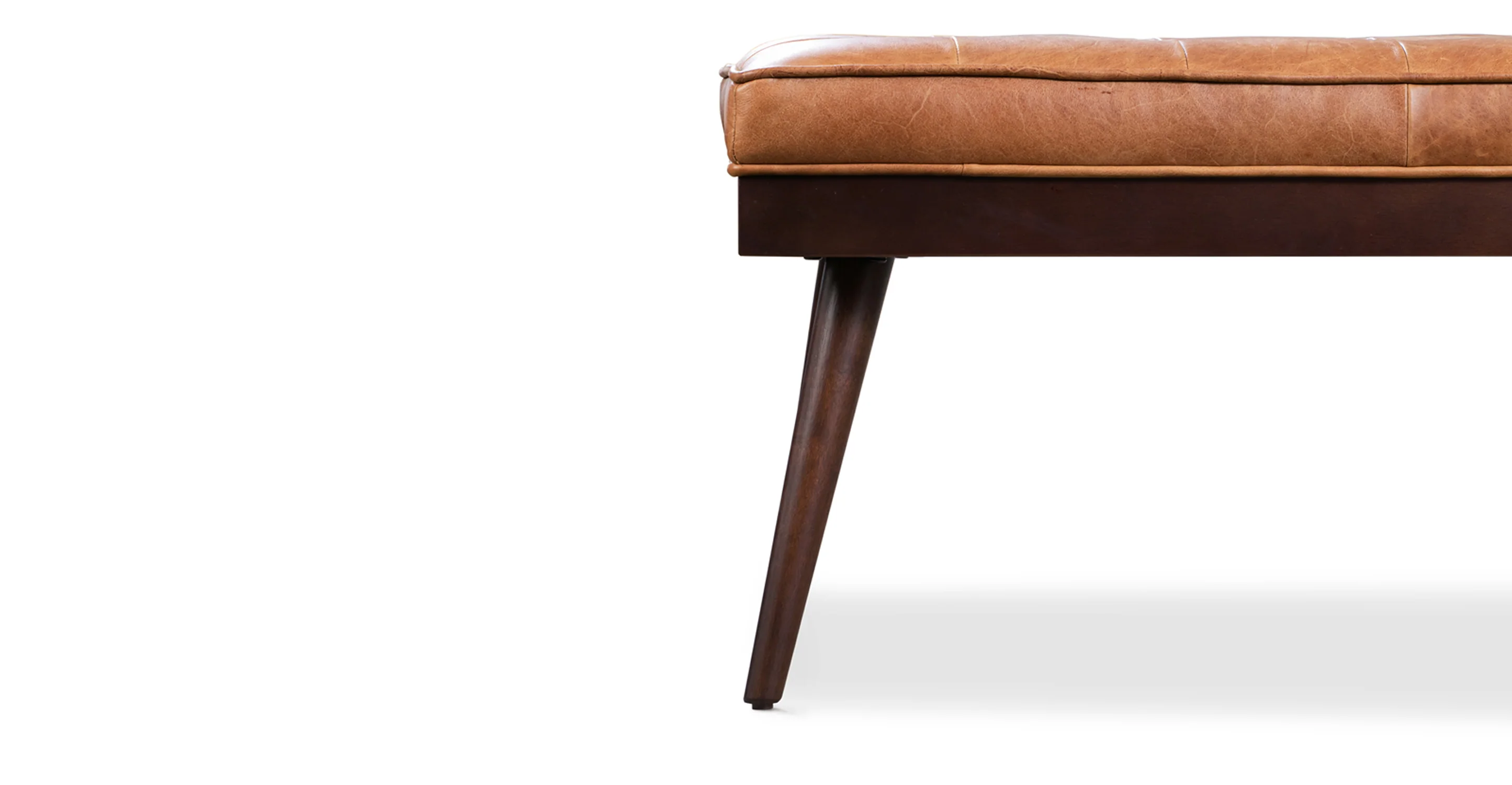 Luca Leather Bench - Image 11