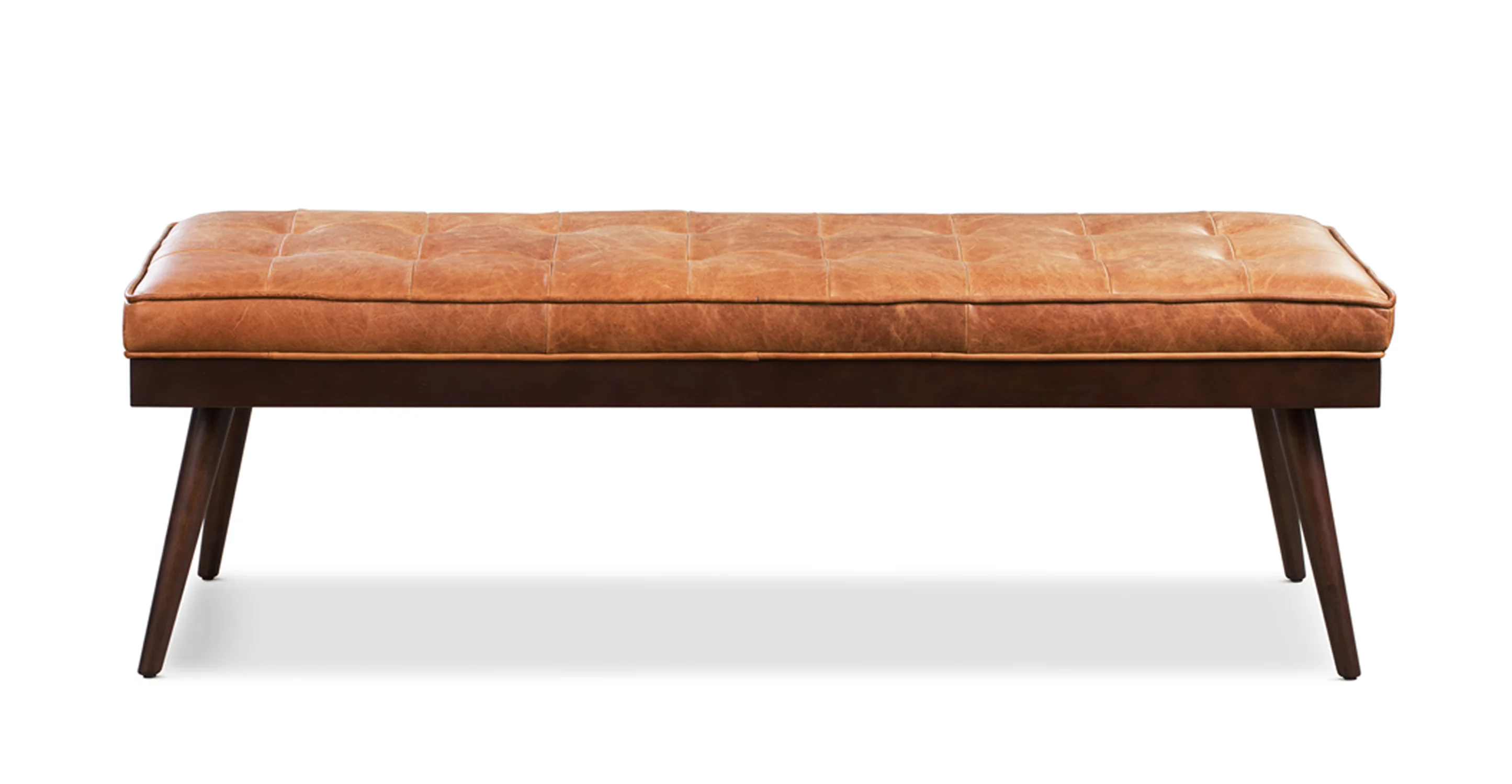 Luca Leather Bench - Image 5