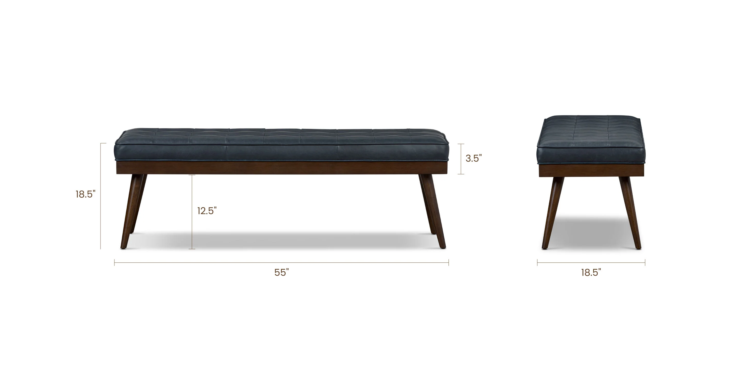Luca Leather Bench - Image 71