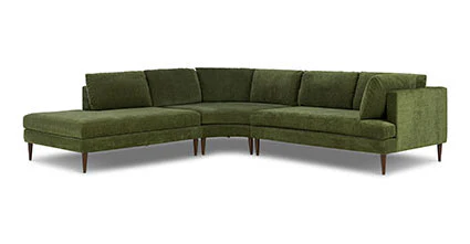 Lucerne Left-Facing Bumper Chaise Sectional - Image 16