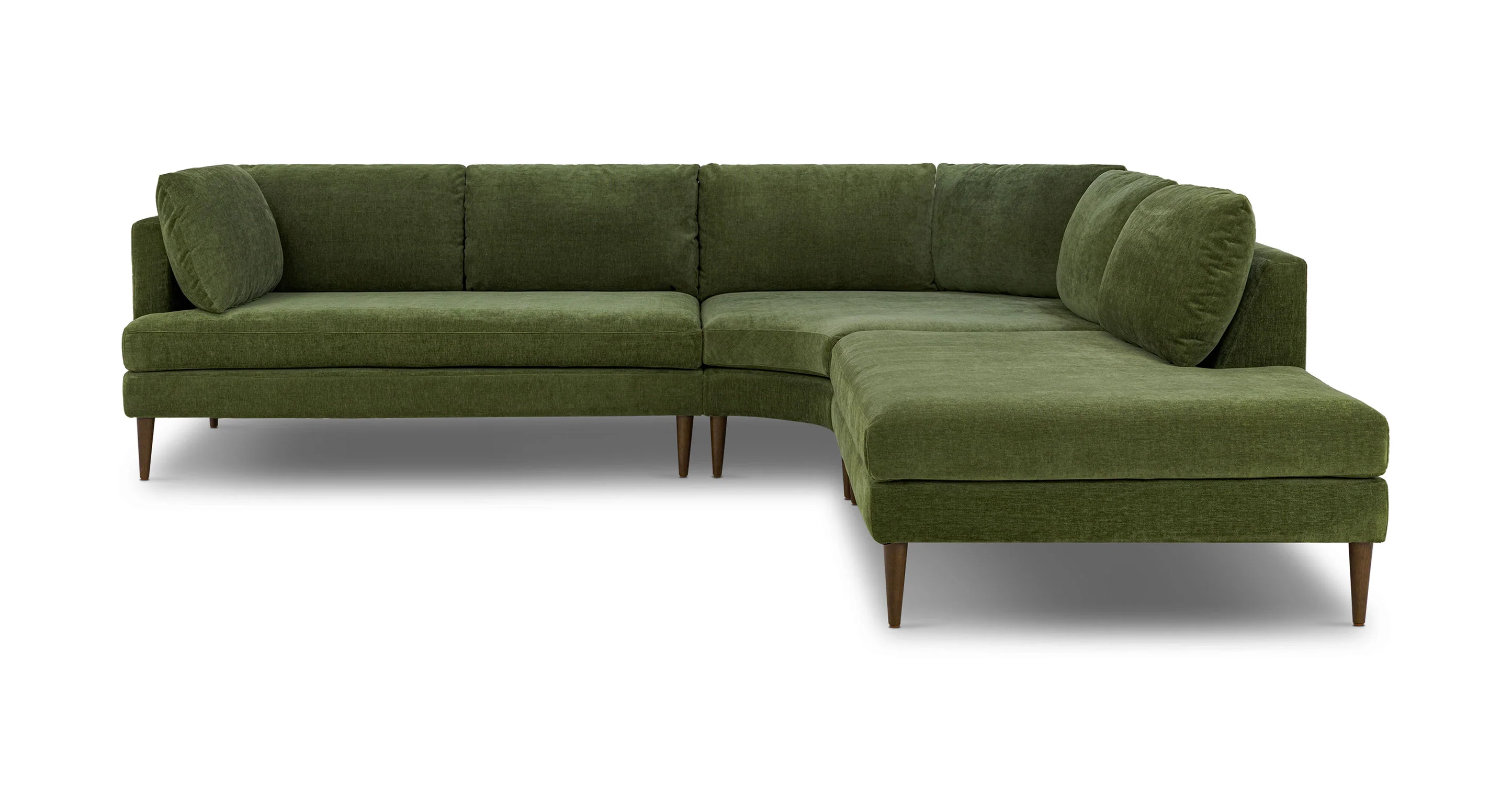Lucerne Right-Facing Bumper Chaise Sectional - Image 2