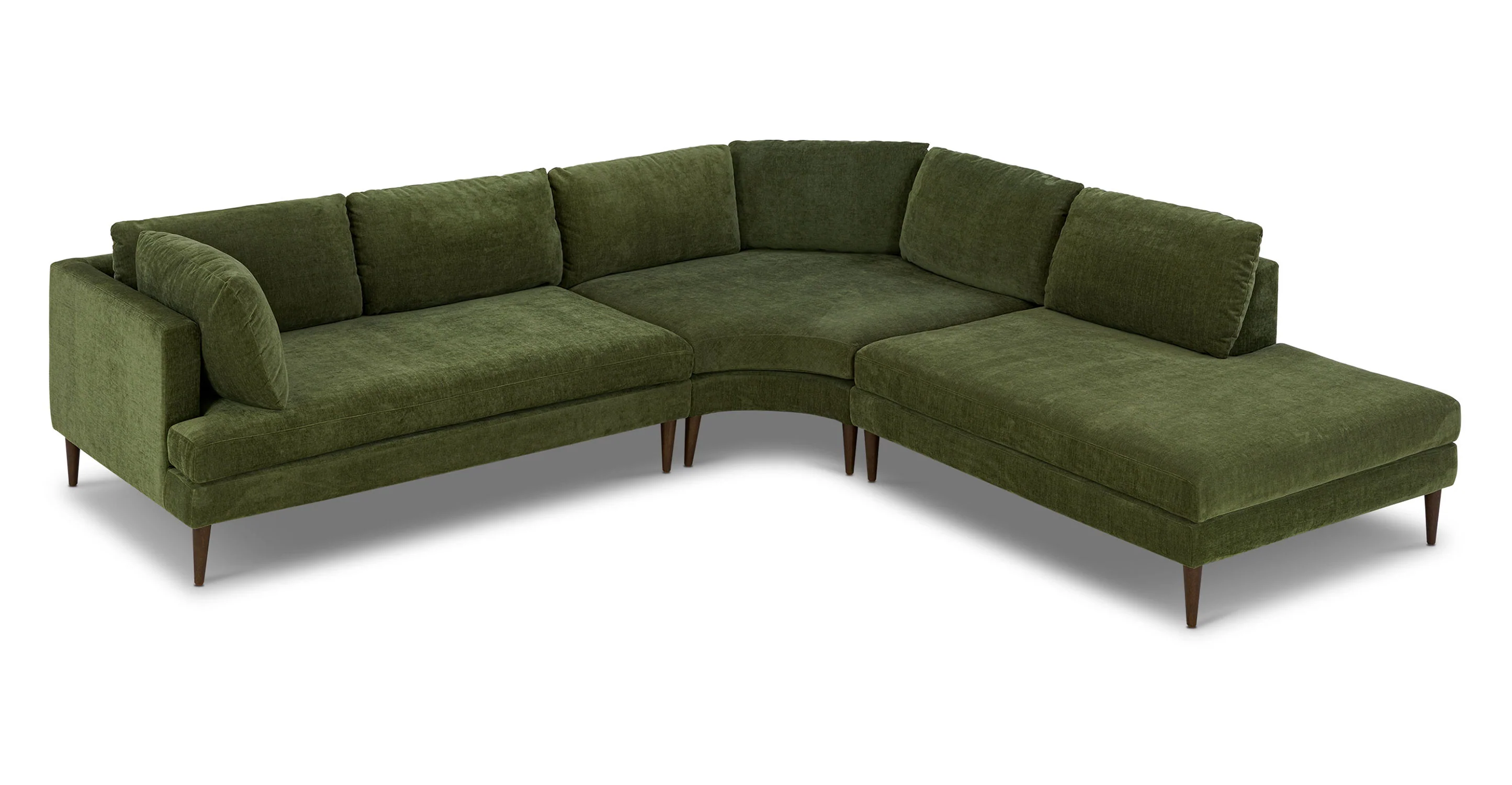 Lucerne Right-Facing Bumper Chaise Sectional - Image 6