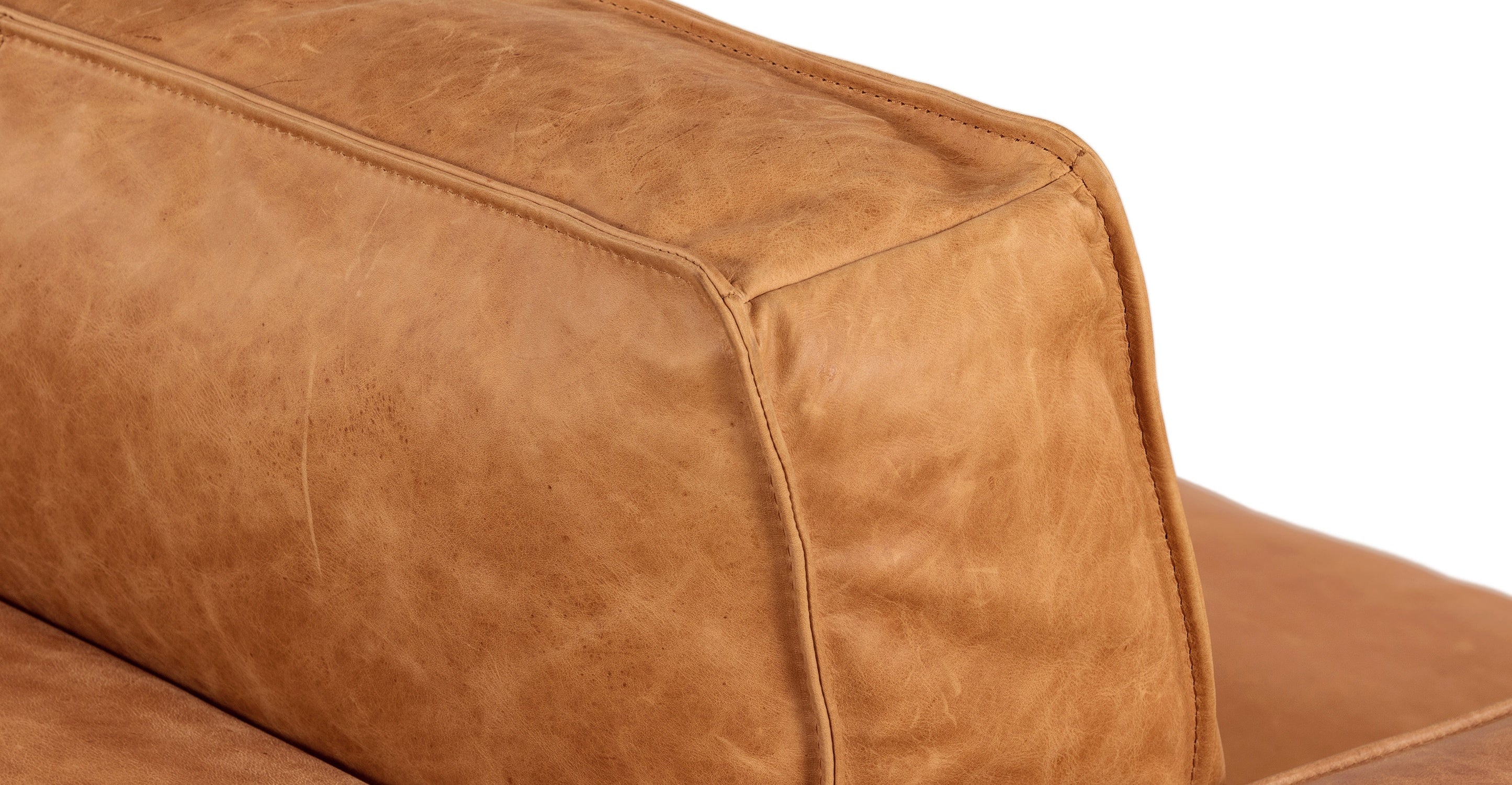 Mateo Leather Sofa - Image 13