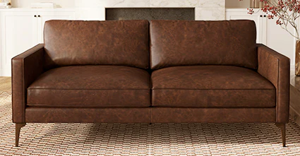 Mateo Leather Sofa - Image 40