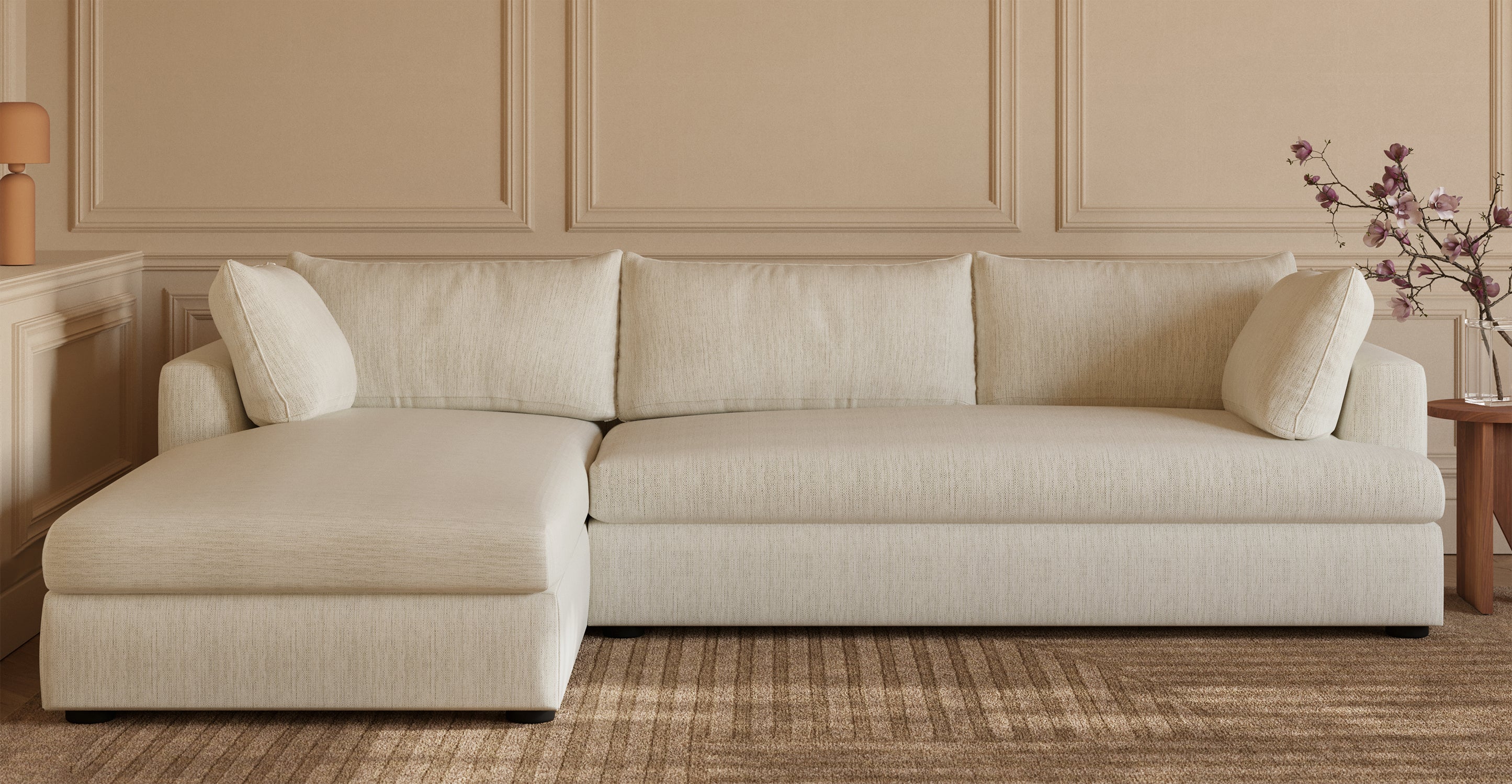 Milo Left-facing Sleeper Sectional - Image 2