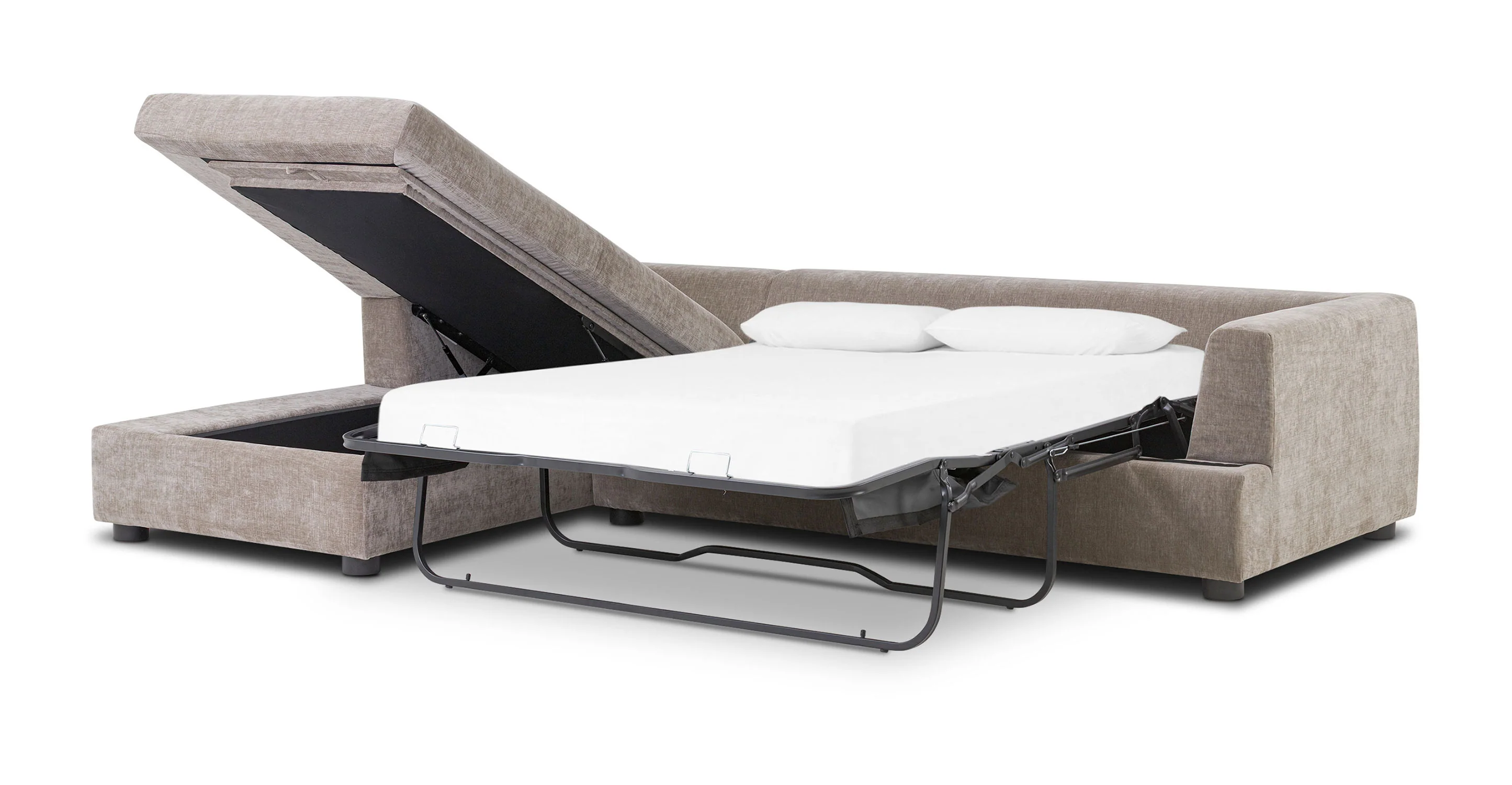 Milo Left-facing Sleeper Sectional - Image 39