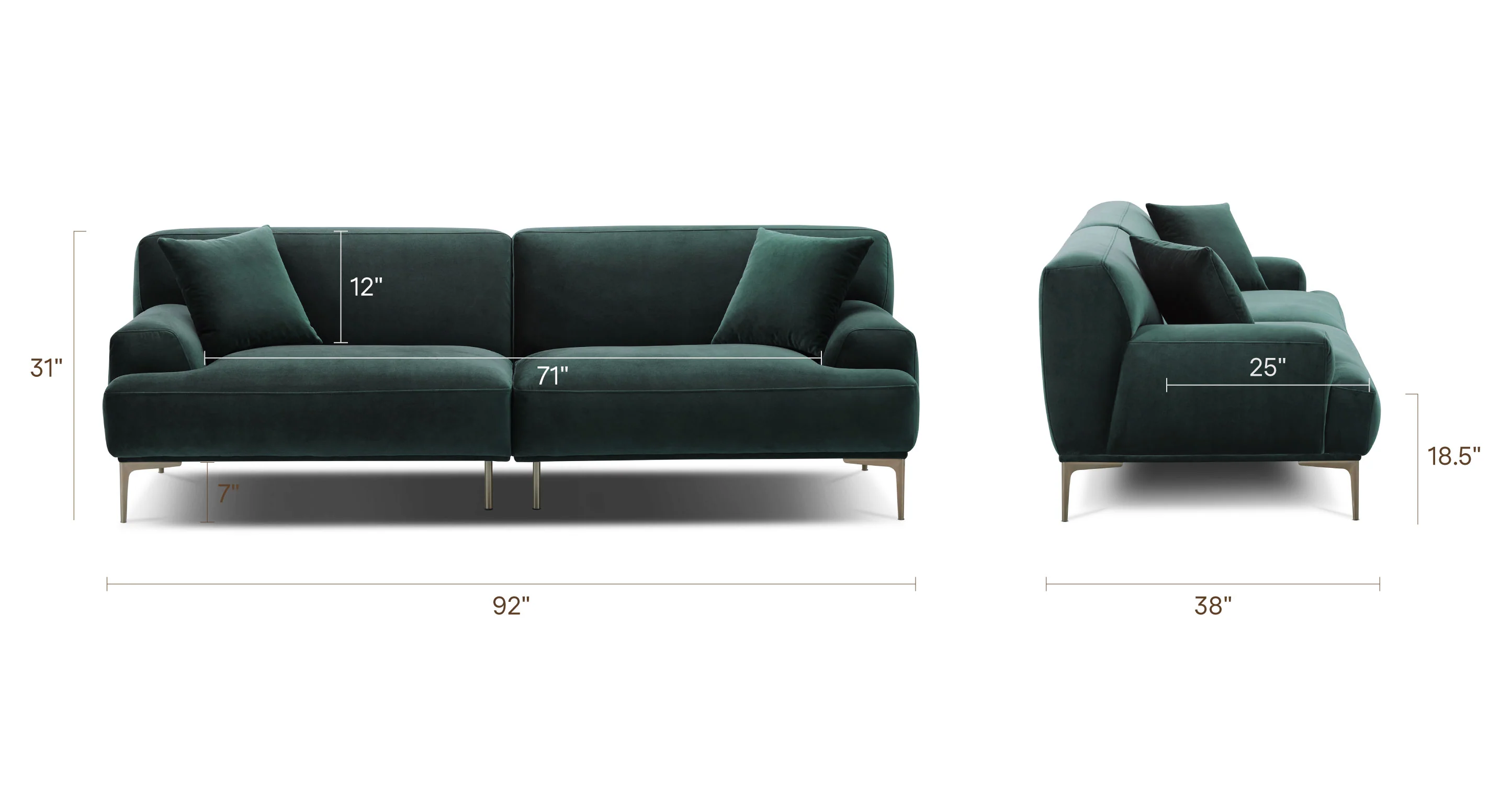 Mineta 92" Sofa - Image 21